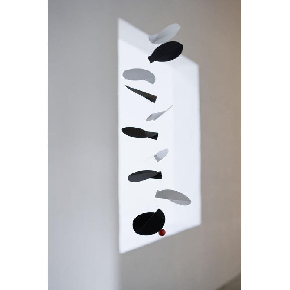 Flensted Mobiles Mobile Mobile Turning Leaves Black & White