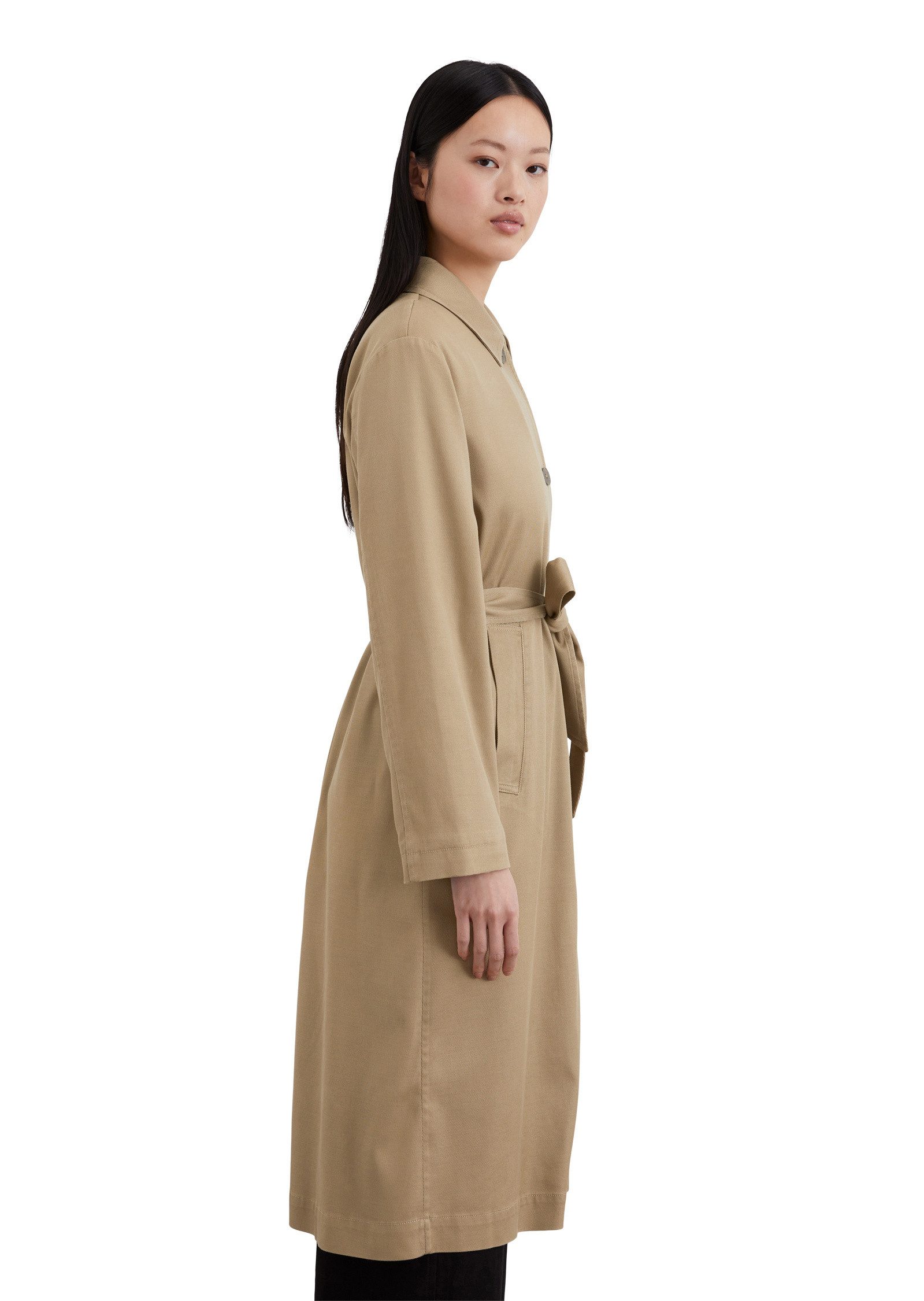Marc O'Polo Regenmantel aus Lyocell-Twill günstig online kaufen