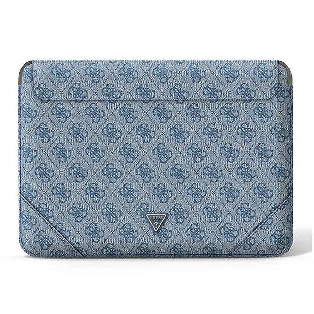 Guess Laptoptasche Notebookhülle Schutzhülle Businessetui (Spar-Set, 1-tlg., 40 x 2 x 28 cm elegant), Kunstleder, Magnetverschluss, 4G-Muster