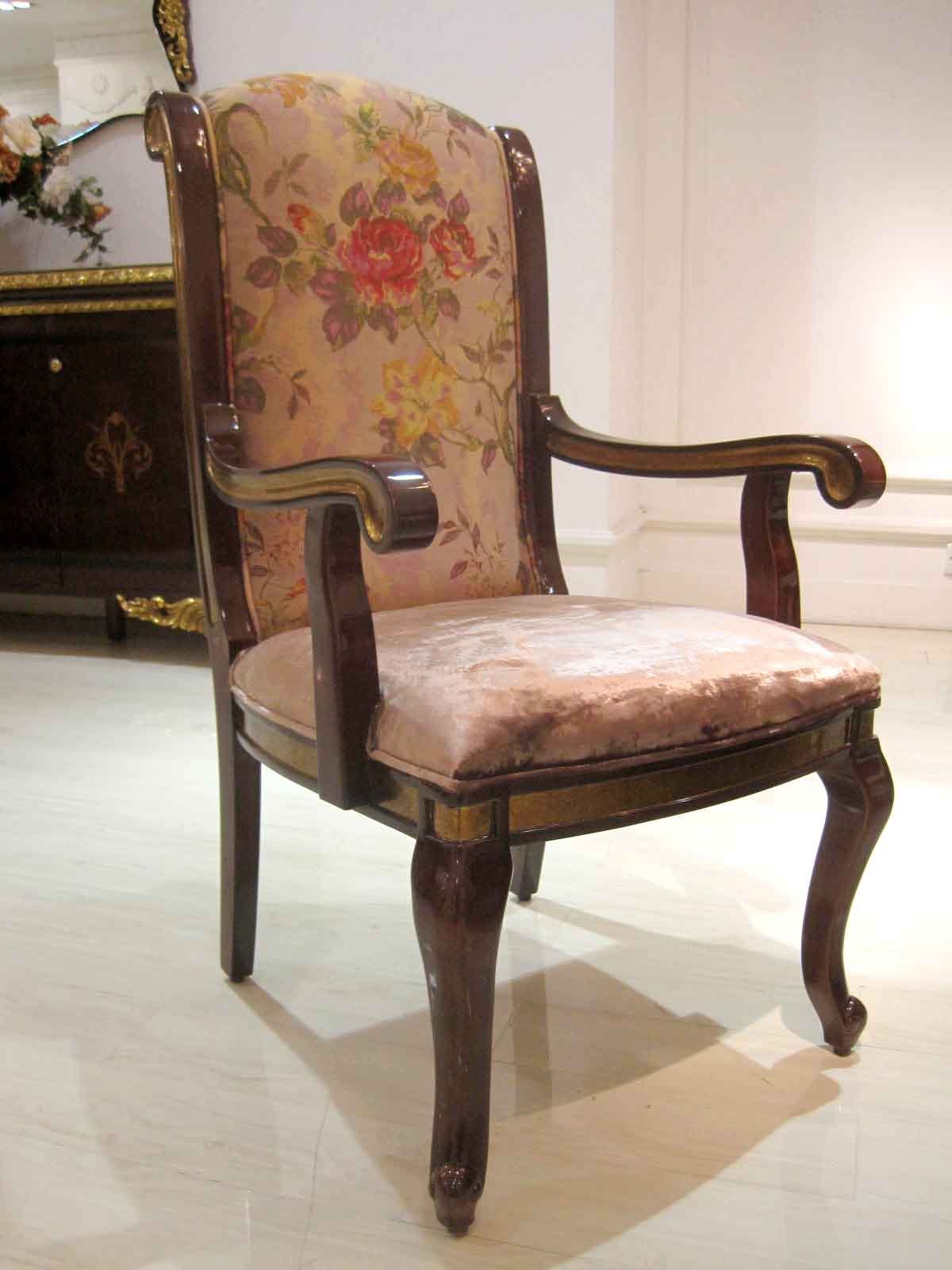 JVmoebel Stuhl, 4 Stühle E63 Designer Garnitur Set Stil Antik Esszimmer Rokoko Barock