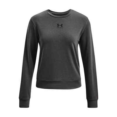 Under Armour® Kapuzenpullover Damen UA Rival Oberteil French Terry mit Rundhalsausschnitt