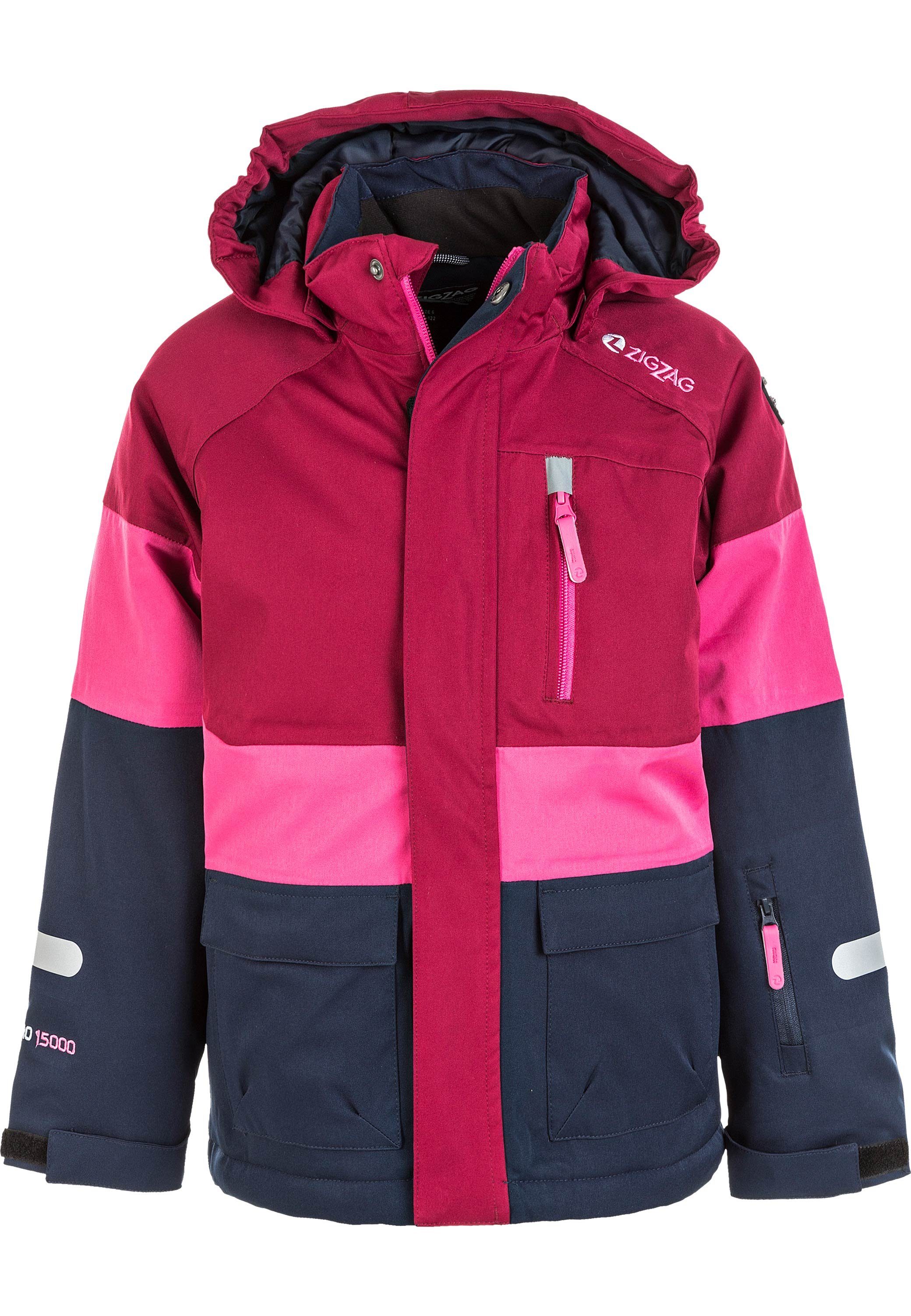 pink, blau