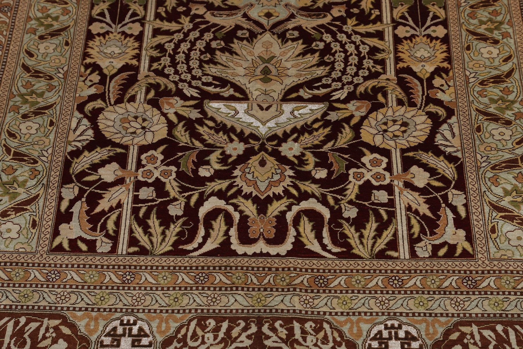 Carpet Avenue Teppich Hereke Seide 200x128, Rechteck, Höhe: 5 mm