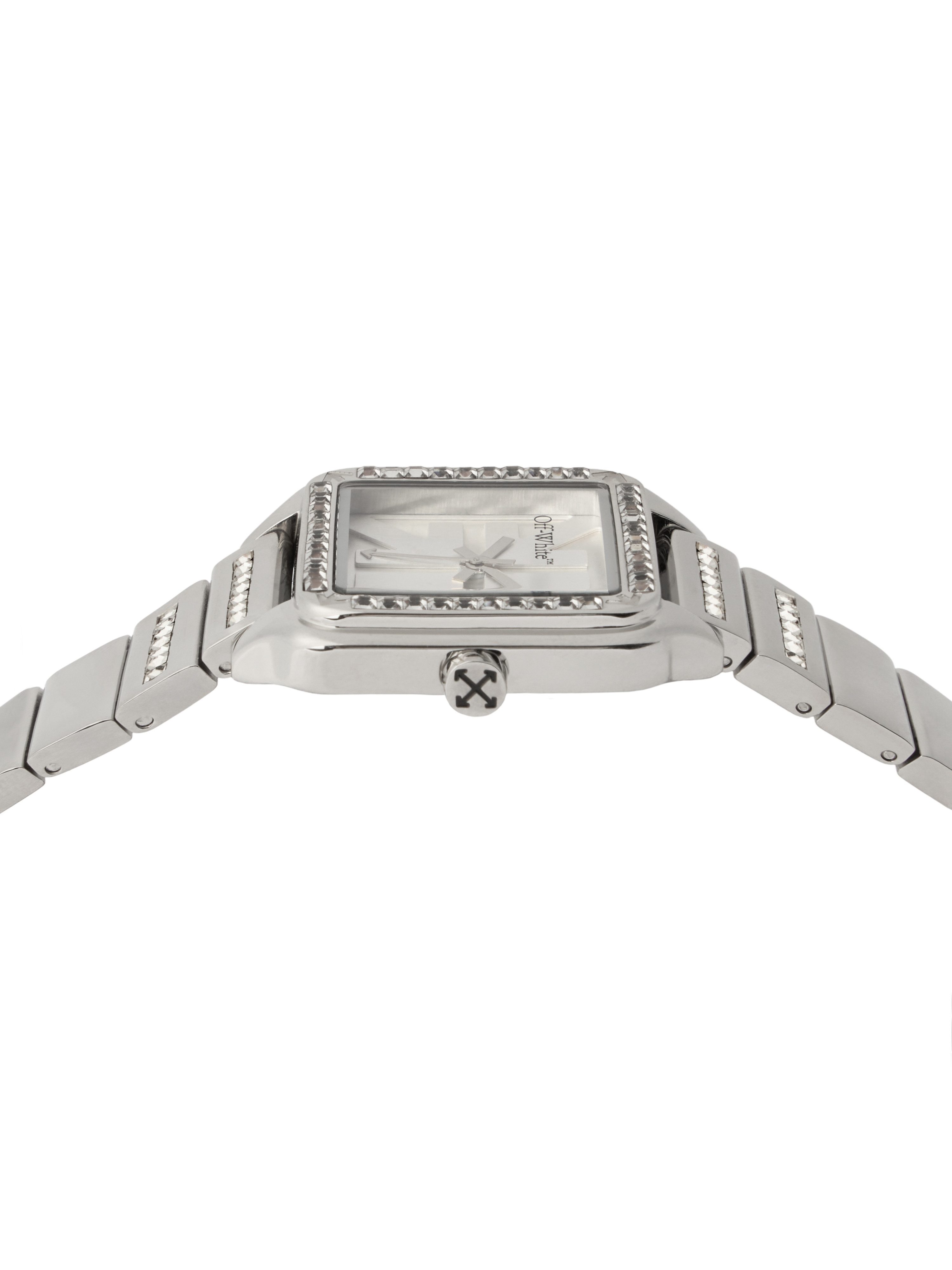 OFF-WHITE Quarzuhr AFTER HOURS OW1L032M0055, Armbanduhr, Damenuhr, Edelstahlarmband, analog
