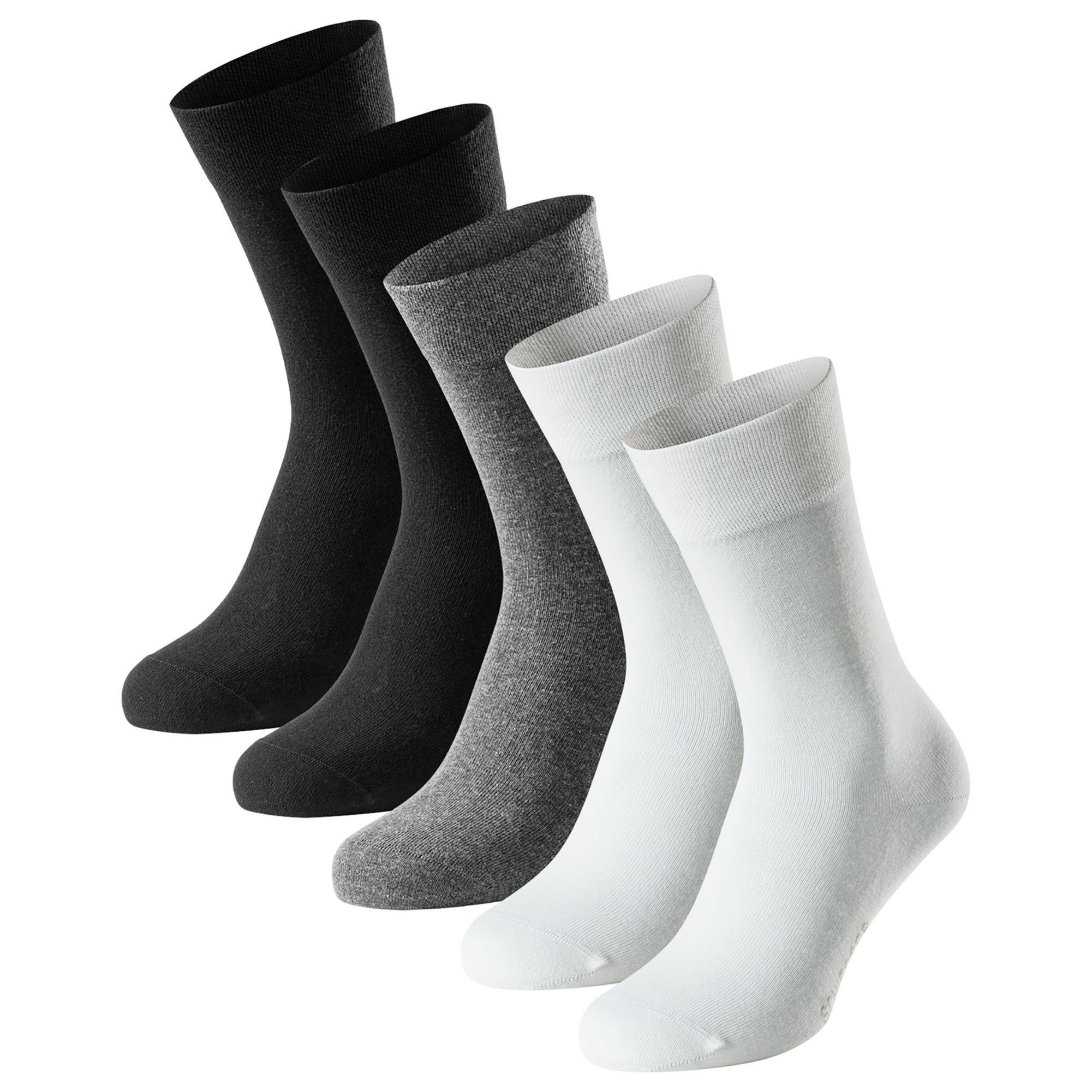 Kurzsocken Herren Socken 5er Pack Baumwolle Bluebird