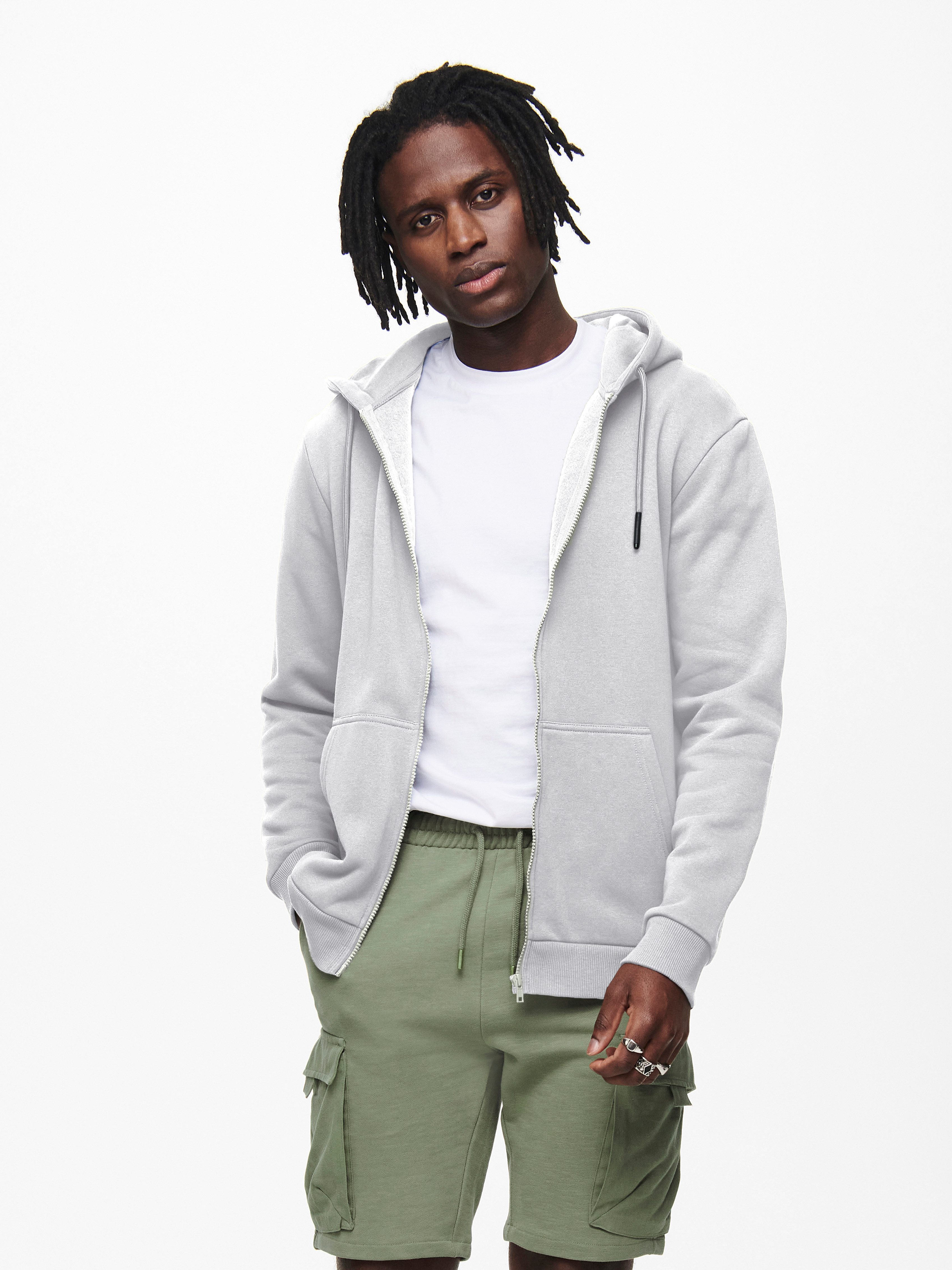 ONLY & SONS Kapuzensweatjacke ONSCERES ZIP THR. HOODIE SWEAT NOOS günstig online kaufen