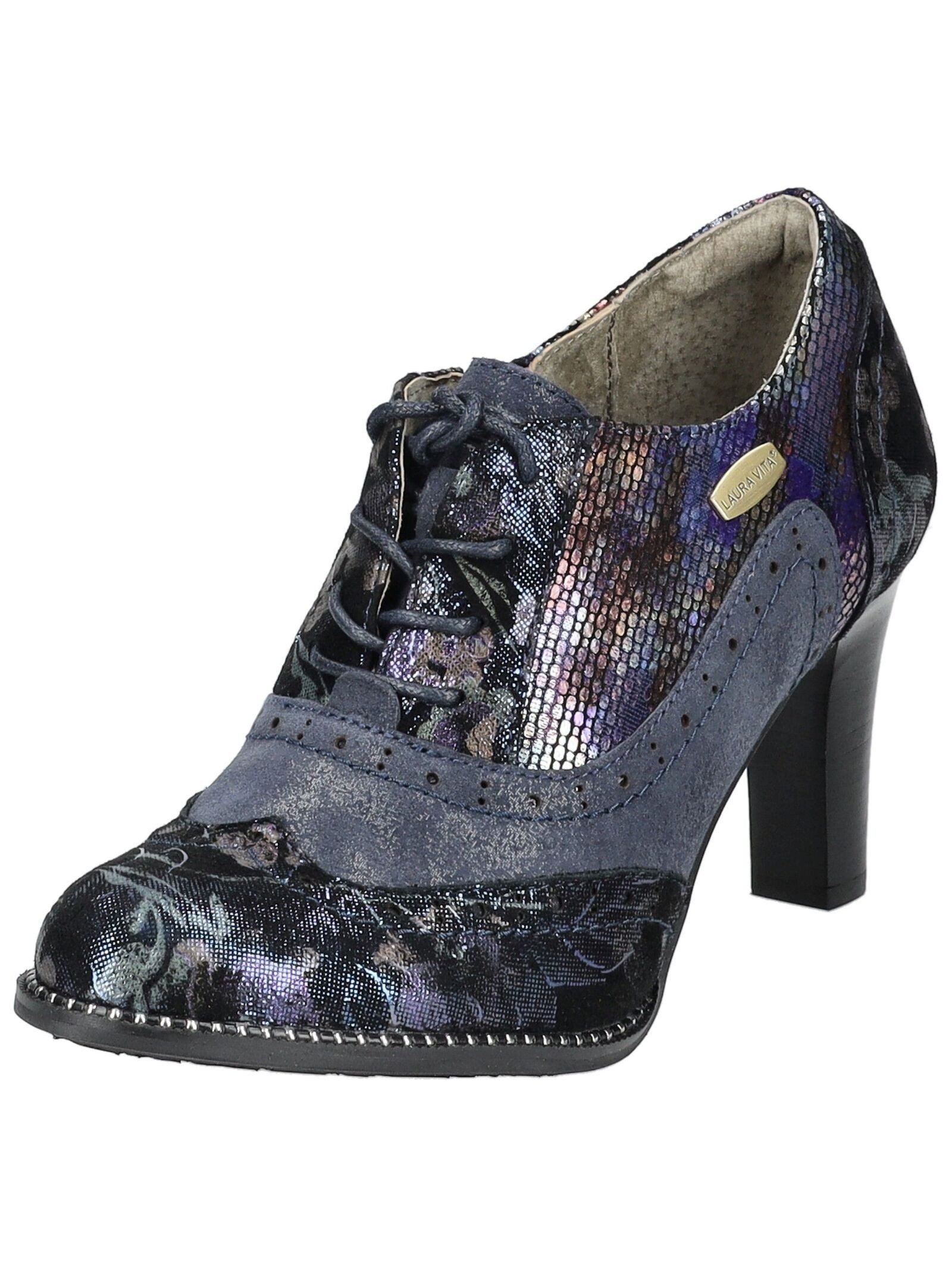 LAURA VITA Stiefelette Leder High-Heel-Stiefelette günstig online kaufen