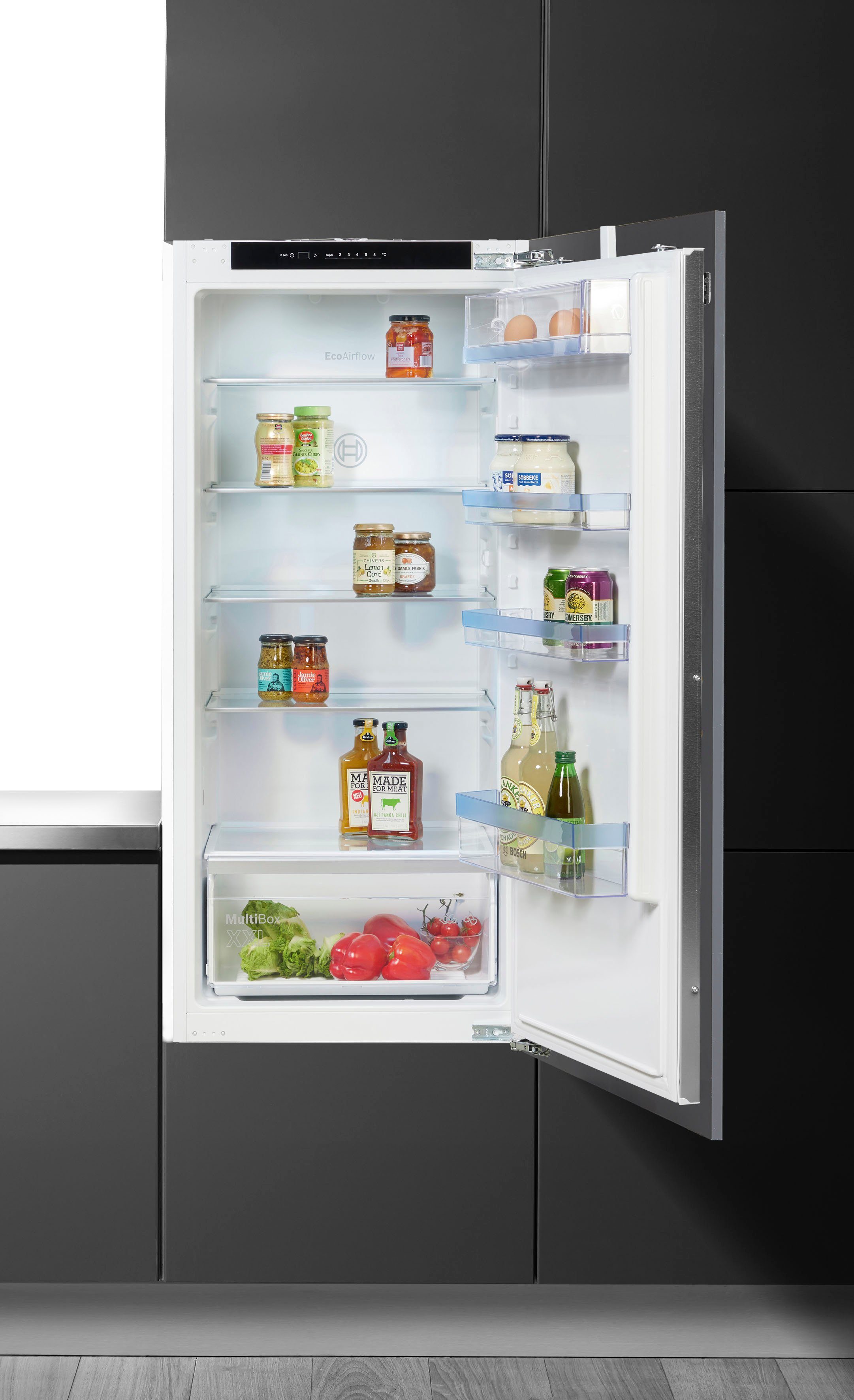 BOSCH Einbaukühlschrank Serie 4 KIR41VFE0, 122,1 cm hoch, 54,1 cm breit | Kühlschränke
