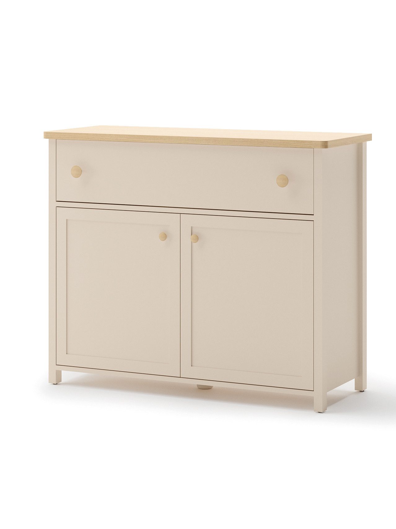 Compleo Kommode Kinderkommode beige, Kommode mit Schublade STARS