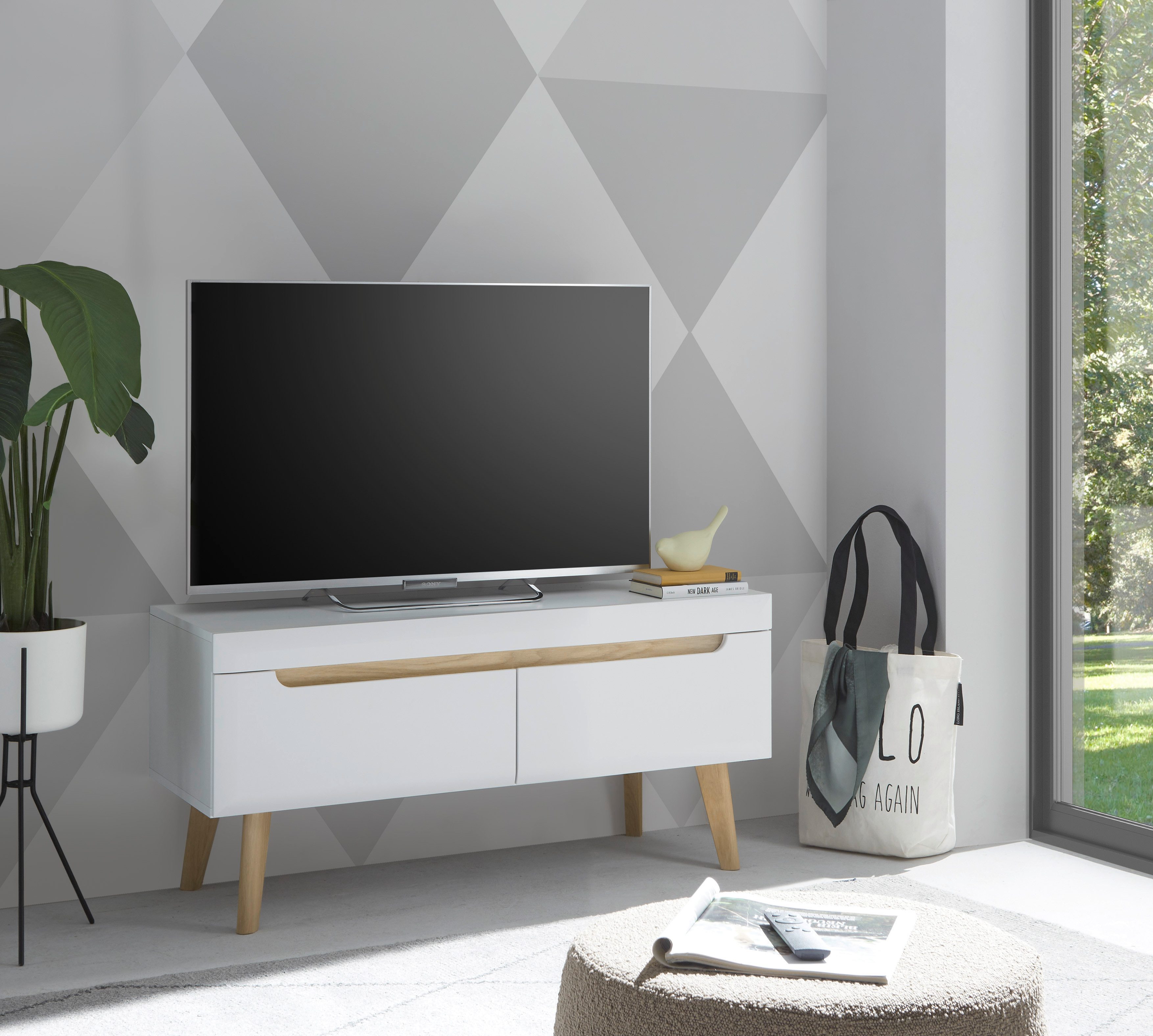 Lowboard Torge, TV-Unterschrank, TV-Kommode, Fernsehschrank, TV-Board