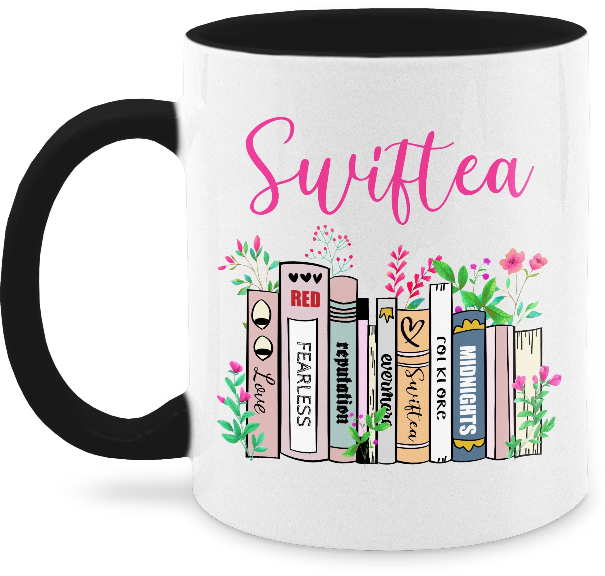 Shirtracer Tasse Swiftea Fan Merch, Geschenkidee für Fans, Taylor Fan Geschenk, Keramik, Statement
