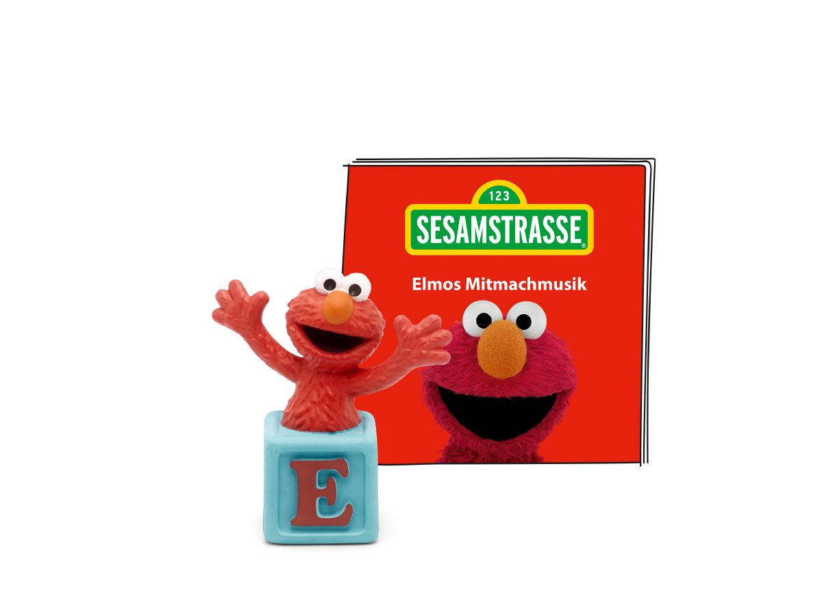 tonies Hörspielfigur Sesamstraße - Elmos Mitmachmusik, Ab 3 Jahren