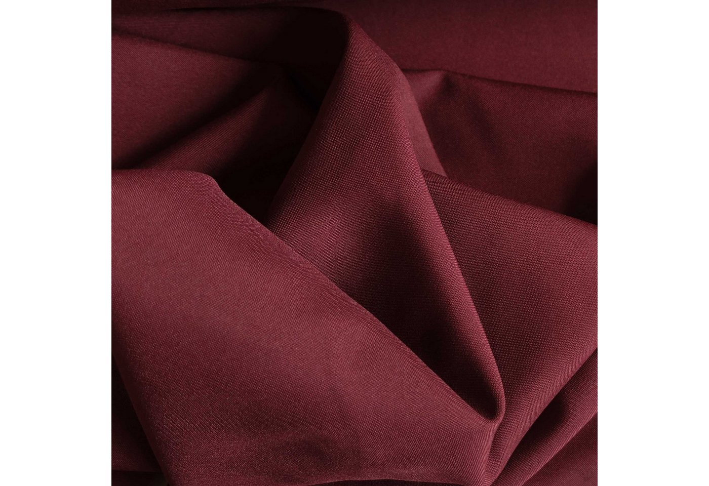 Thumbnail - maDDma Stoff Burlington-Stoff ab 1m x 150cm breit Polyesterstoff Allroundstoff, bordeaux