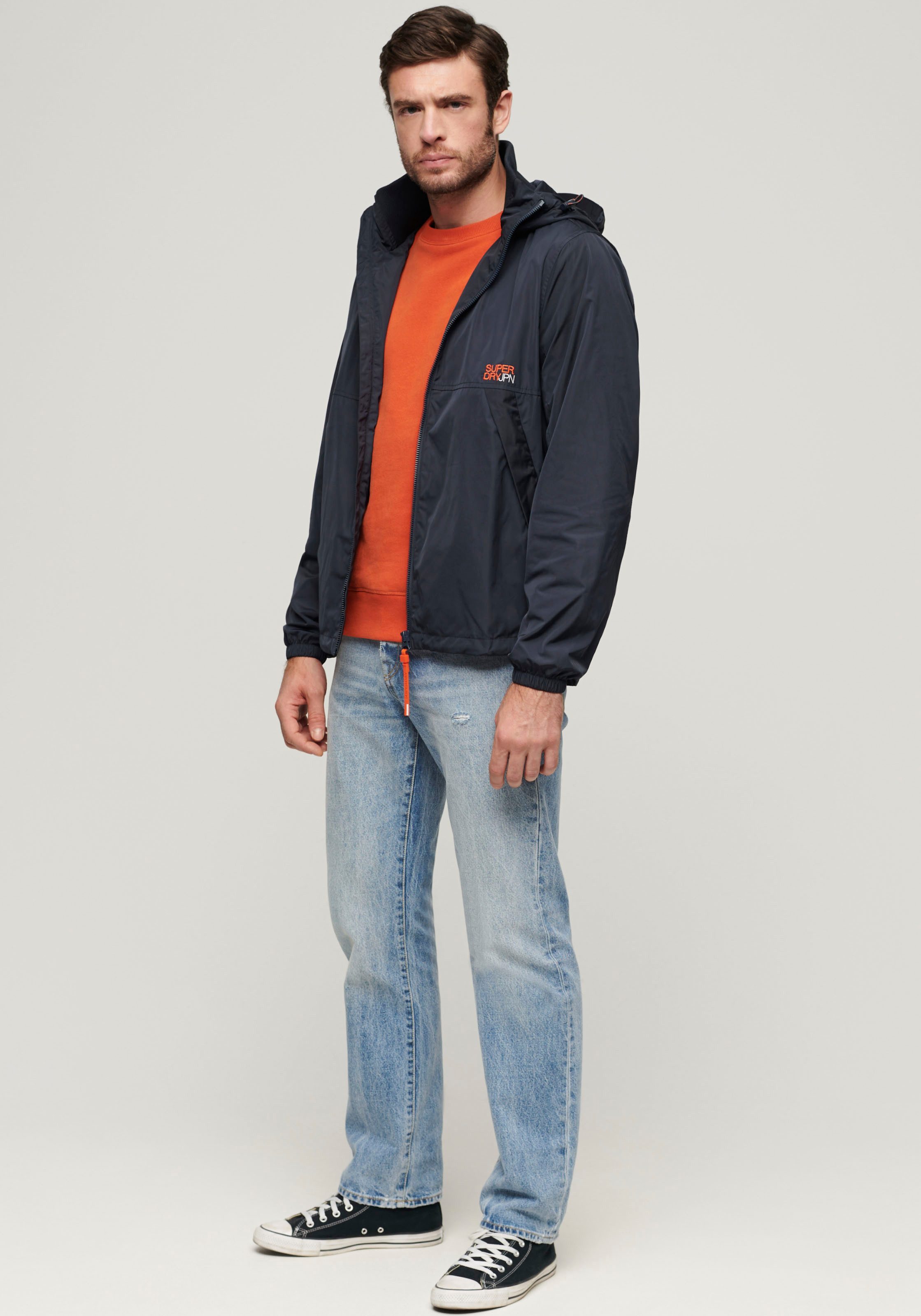 Superdry Winterjacke SD-HOODED WINDBREAKER JKT