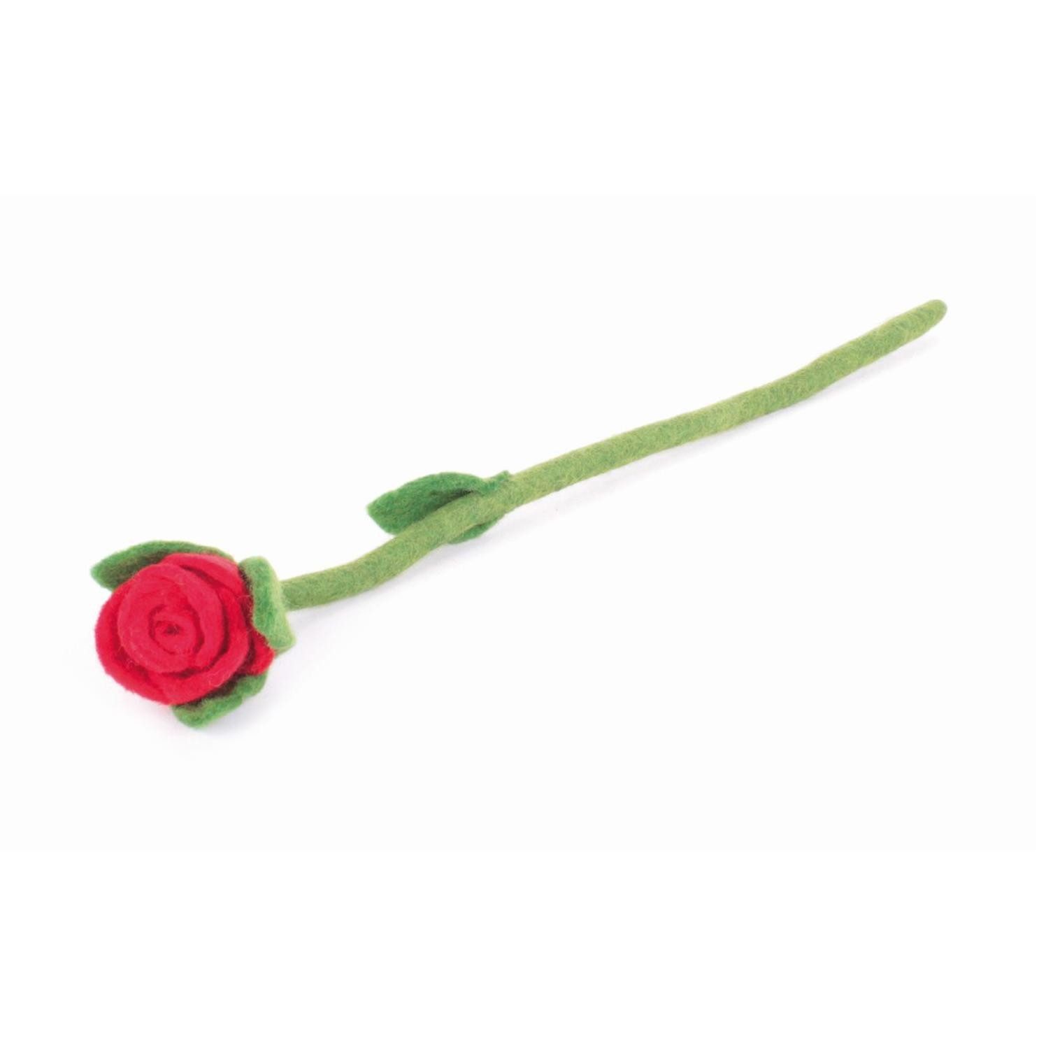 Kunstblume Deko-Blume "Rose", Handmade, El Puente, Handmade