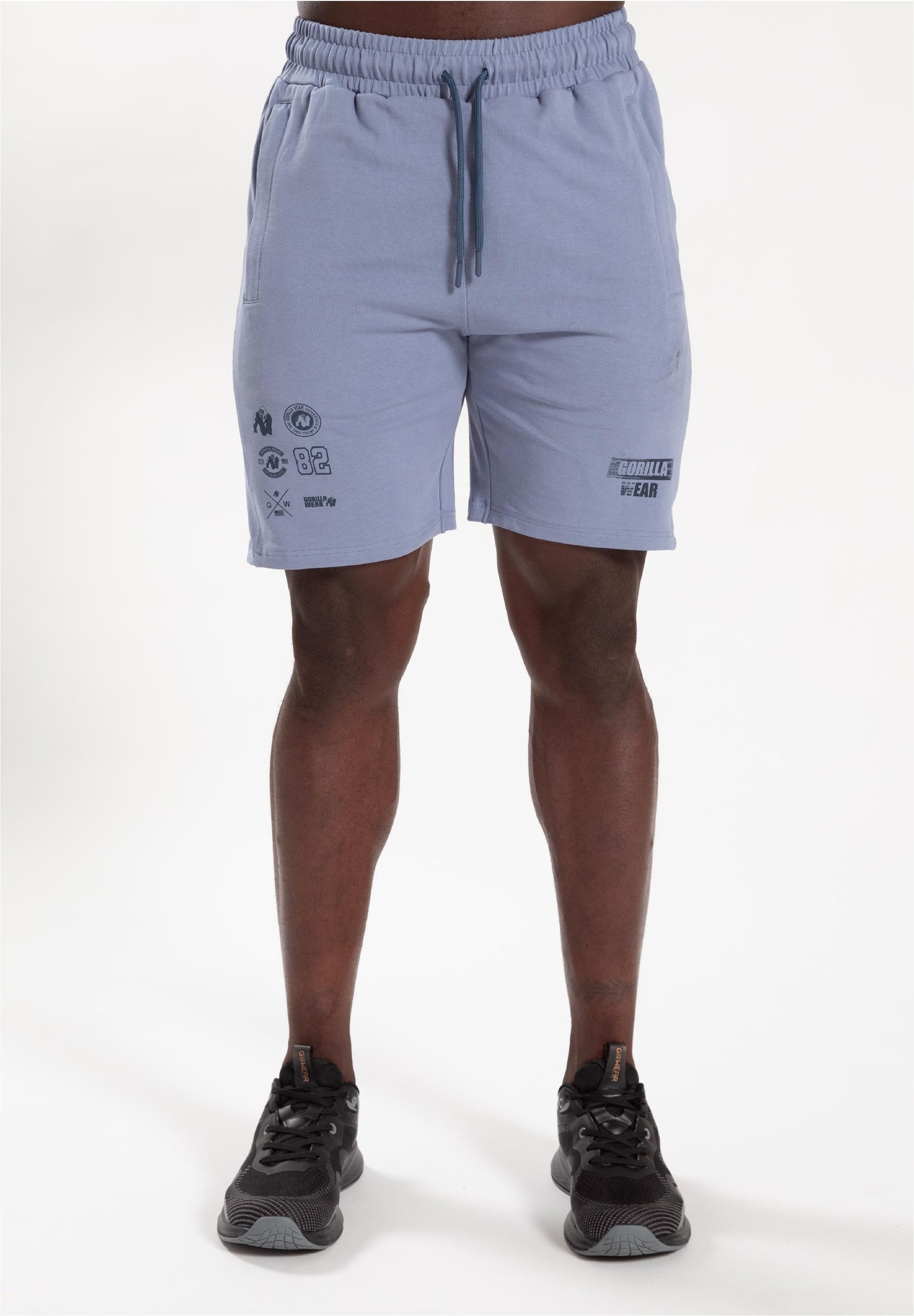 Gorilla Wear Shorts mit verstellbarem Kordelzug im Bund