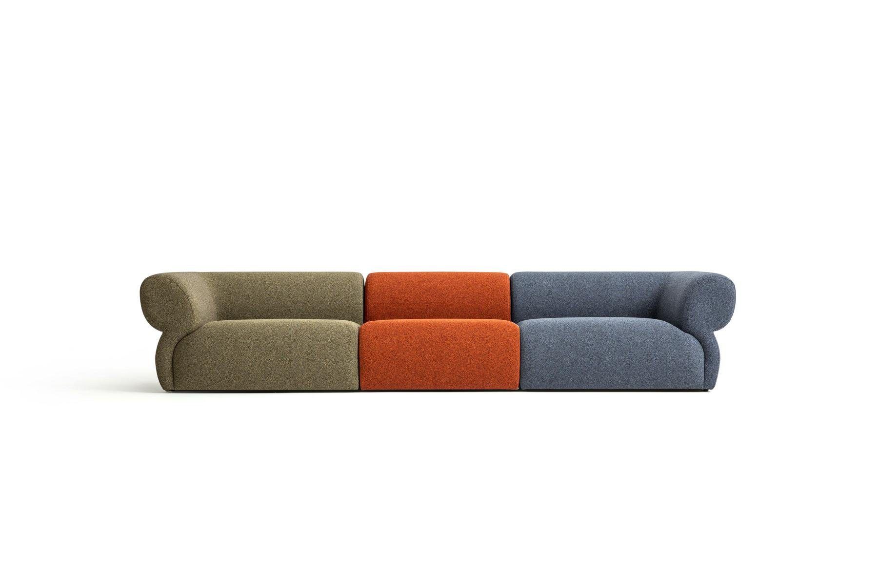 JVmoebel Big-Sofa Modernes 5-Sitzer Polstersofa für das Wohnzimmer im Design-Stil, Made in Europa