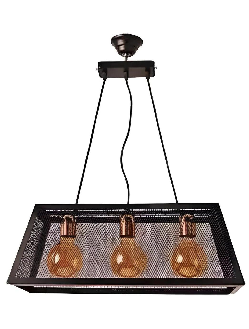 Xlmoebel Deckenleuchte Schwarz Deckenlicht Leuchte Deckenlichter Hängeleuchte 55x75, Hergestellt in Europa