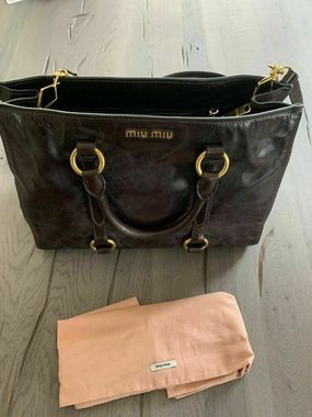 Miu Miu Schultertasche MIU MIU BAG TASCHE SHOPPER ANTIQUE Crossbody Handbag Shoulderbag Schul