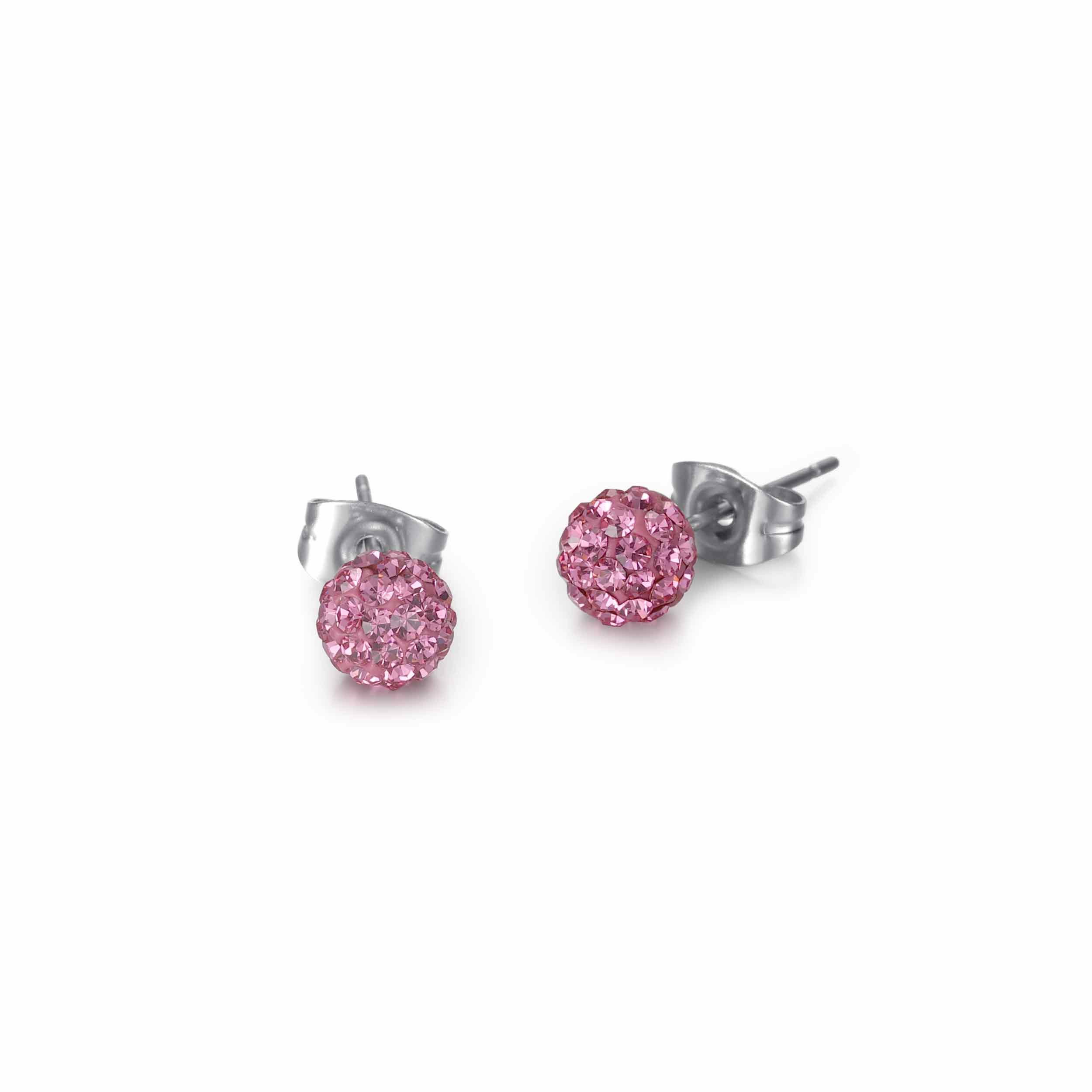 RAIKOU Ohrstecker-Set Rundkügelchen - Edelstahl Ohrstecker günstig online kaufen