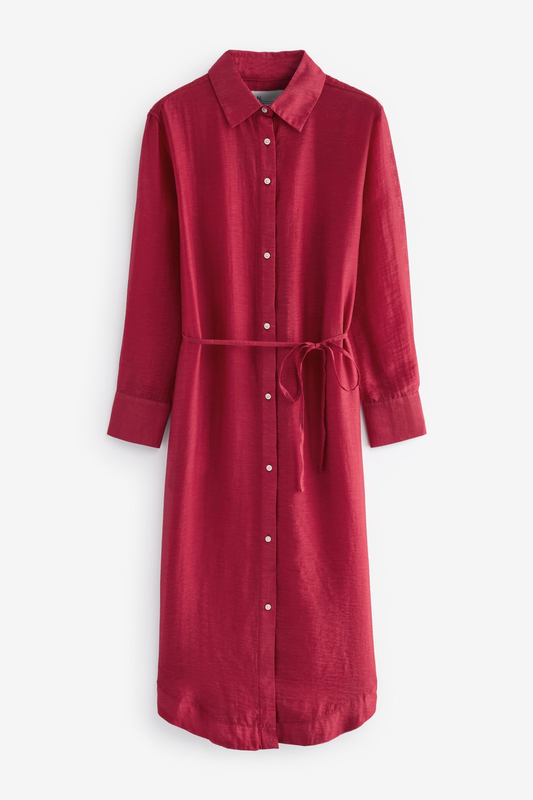 Next Blusenkleid Hemdkleid aus Lyocell-Gemisch, Petite günstig online kaufen