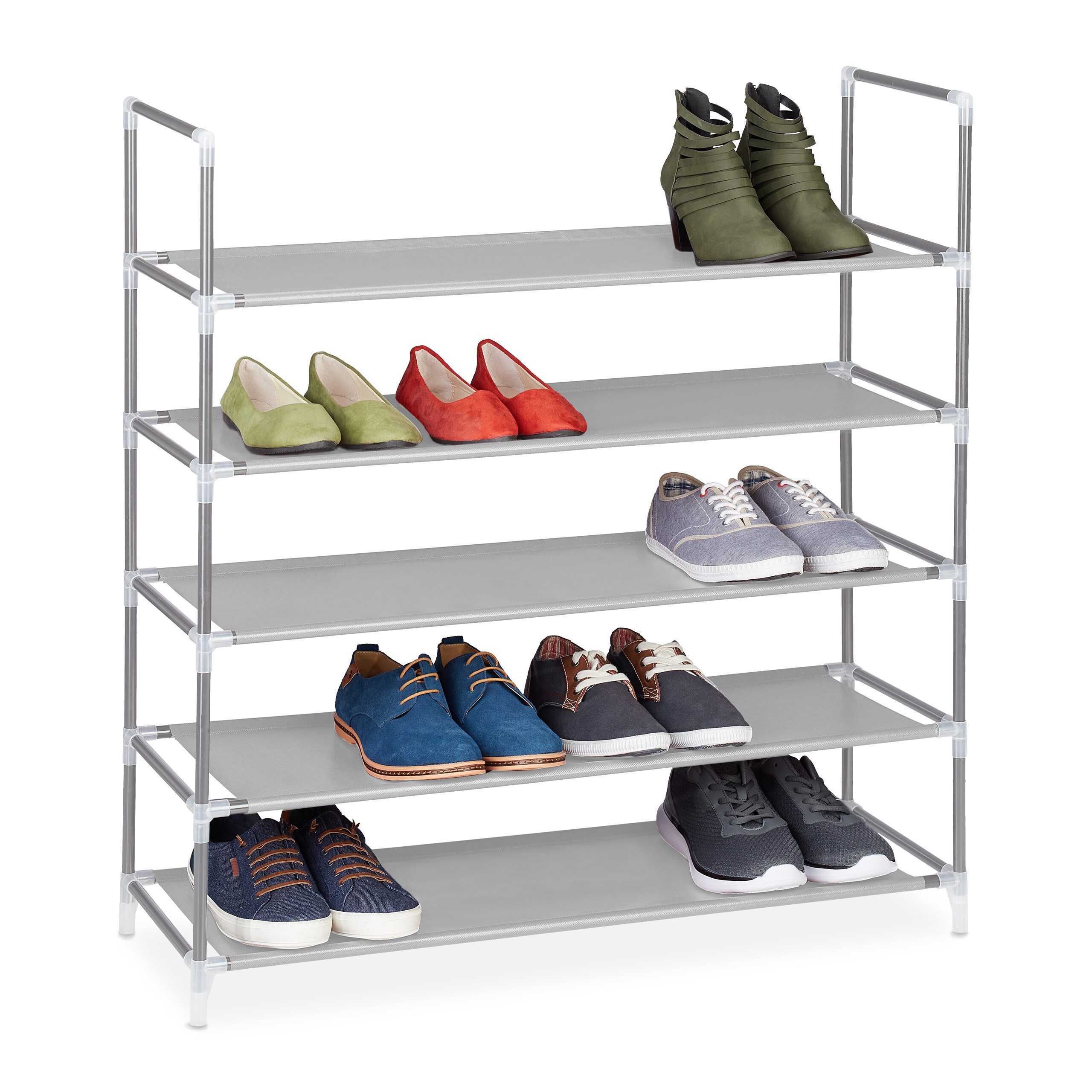 relaxdays Schuhregal für 20 Paar Schuhe, günstig online kaufen