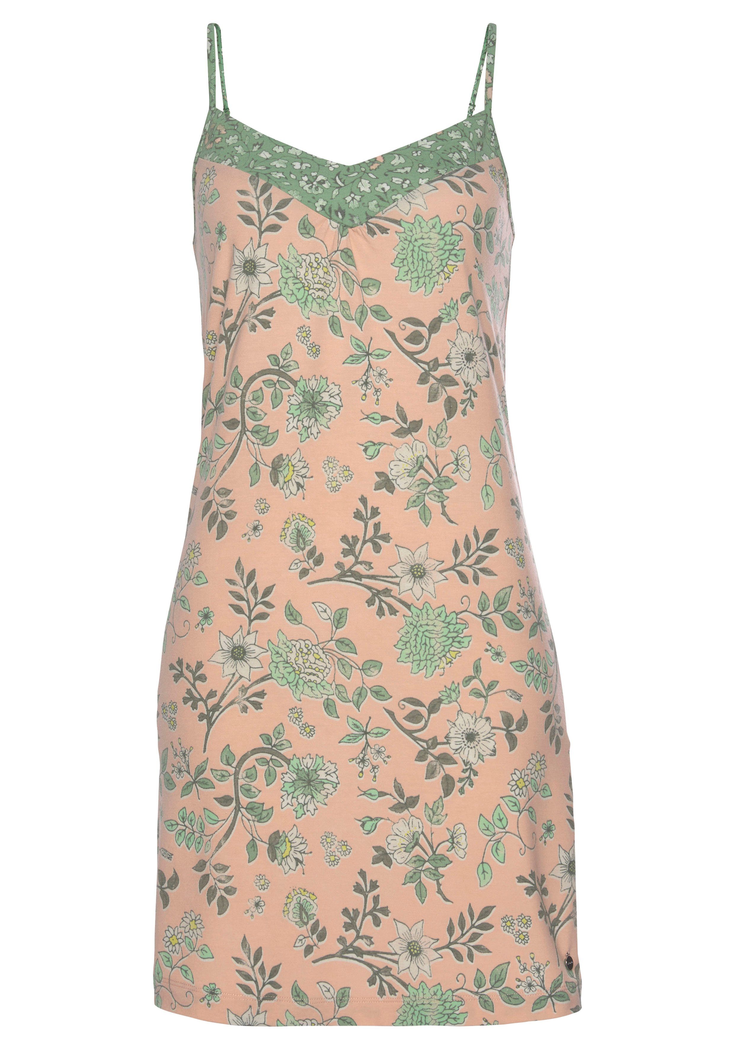LASCANA Negligé im Blumen Allover-Druck. Reduzierter Preis € 24,99. Unverbindliche Preisempfehlung € 29,99
