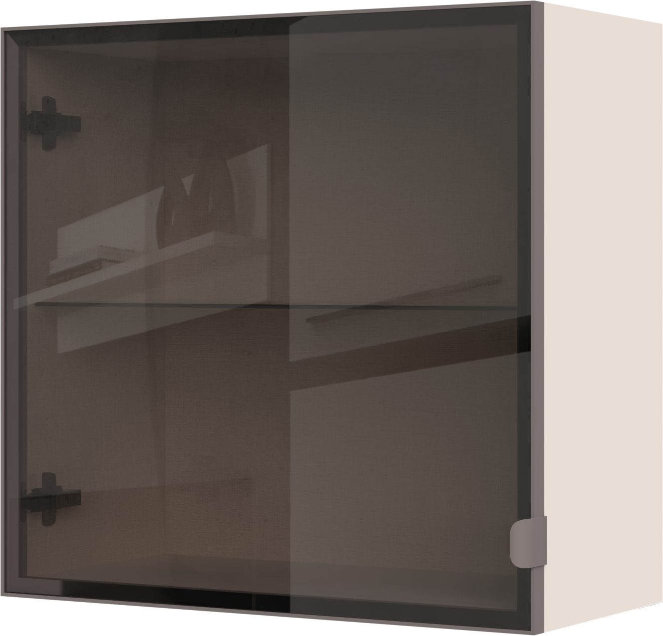 OTTO home Hängevitrine Opera, Wandschrank, Schwebendes Design für modernen Wohnraum UV lackiert, Soft Close Funktion, Wandmontiert