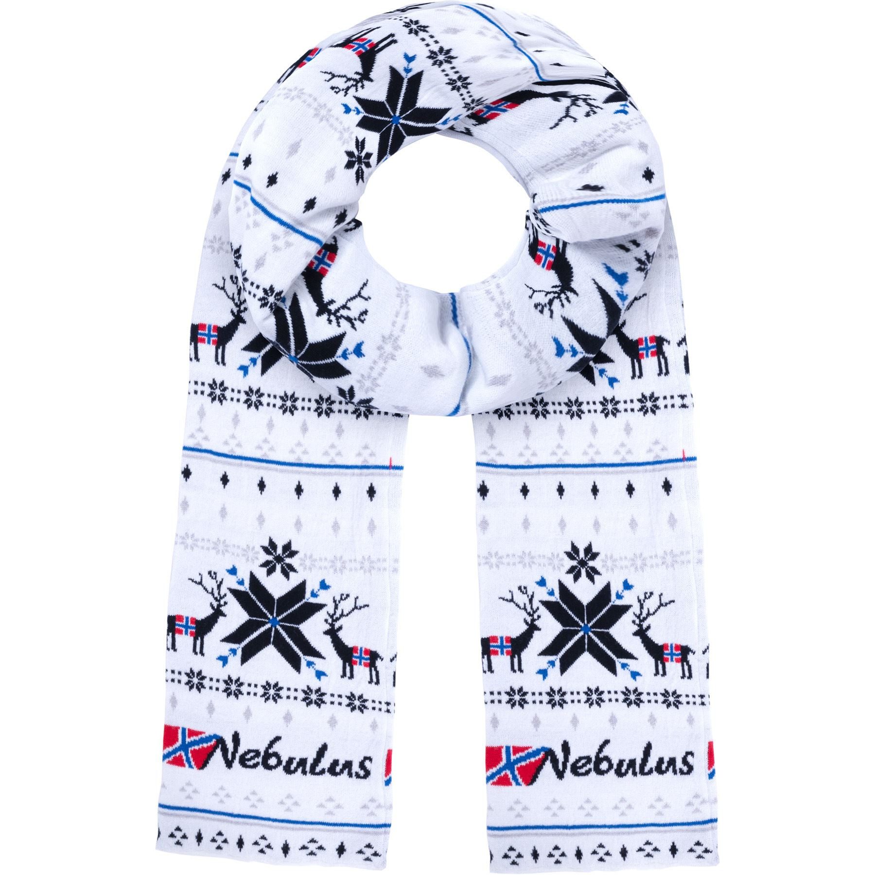 Nebulus Mütze & Schal FREDDY, P5984 - Unisex, weiß, onesize