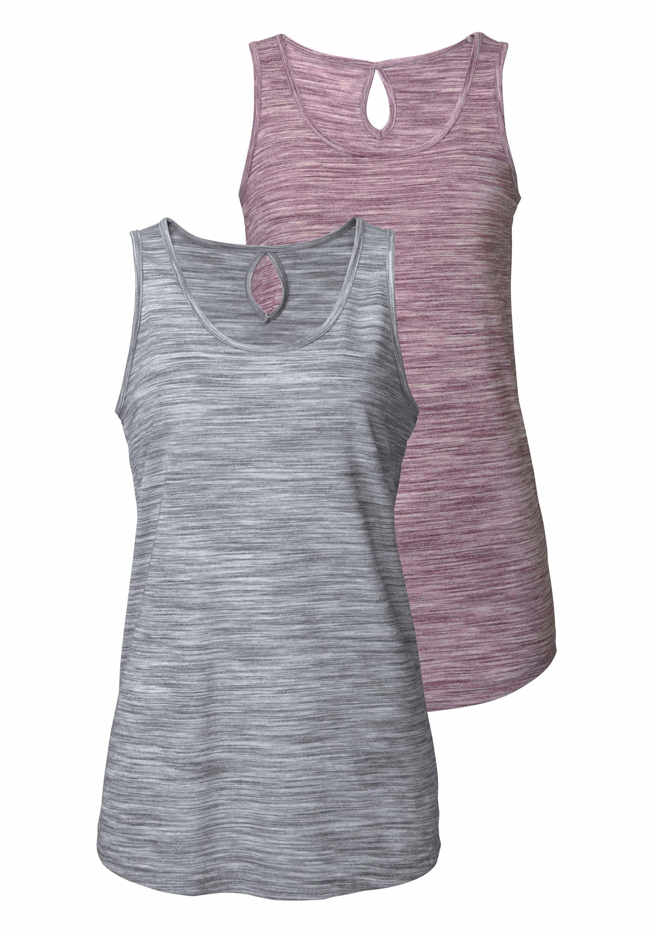 Tanktop mit Struktureffekt