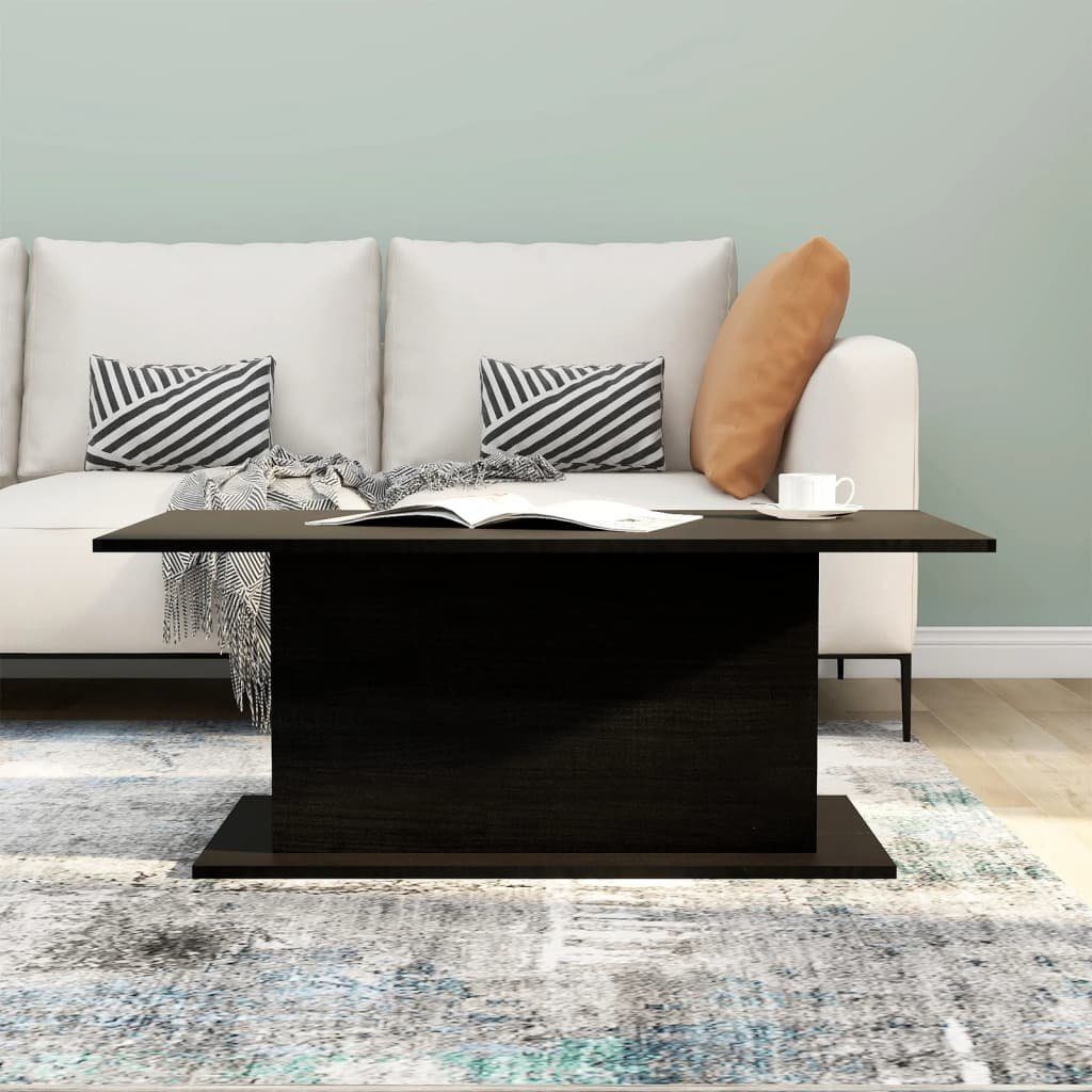 vidaXL Couchtisch Couchtisch Schwarz 102x55,5x40 cm Holzwerkstoff (1-St)