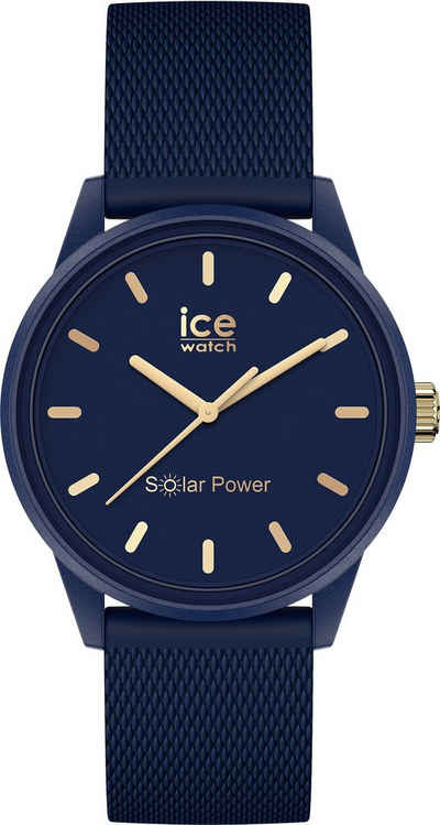 ice-watch Solaruhr »ICE solar power - Navy gold, 018743«