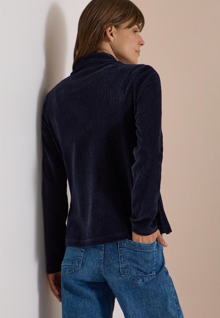 CECIL Jackenblazer Jerseycord Blazer in Unifarbe – Bild 4 von 5