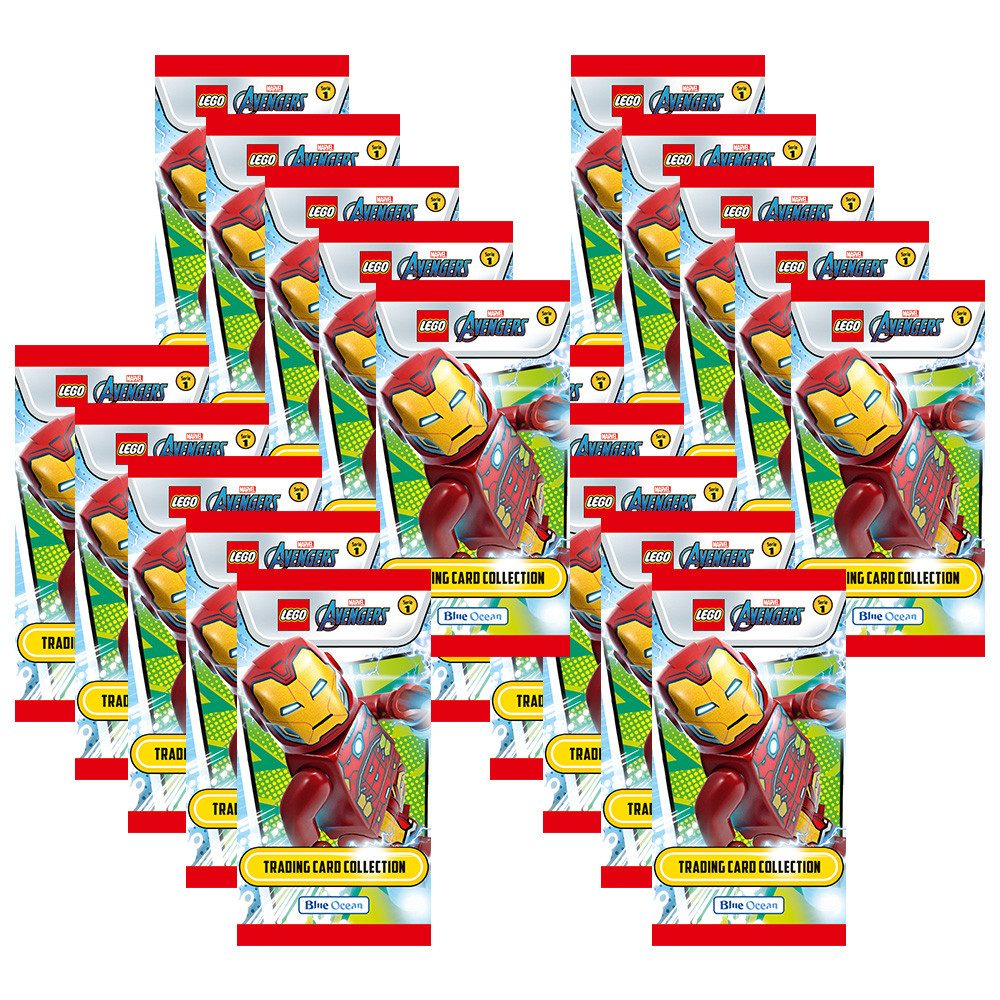 LEGO® Sammelkarte LEGO Avengers Serie 1 Trading Cards - 20 Booster