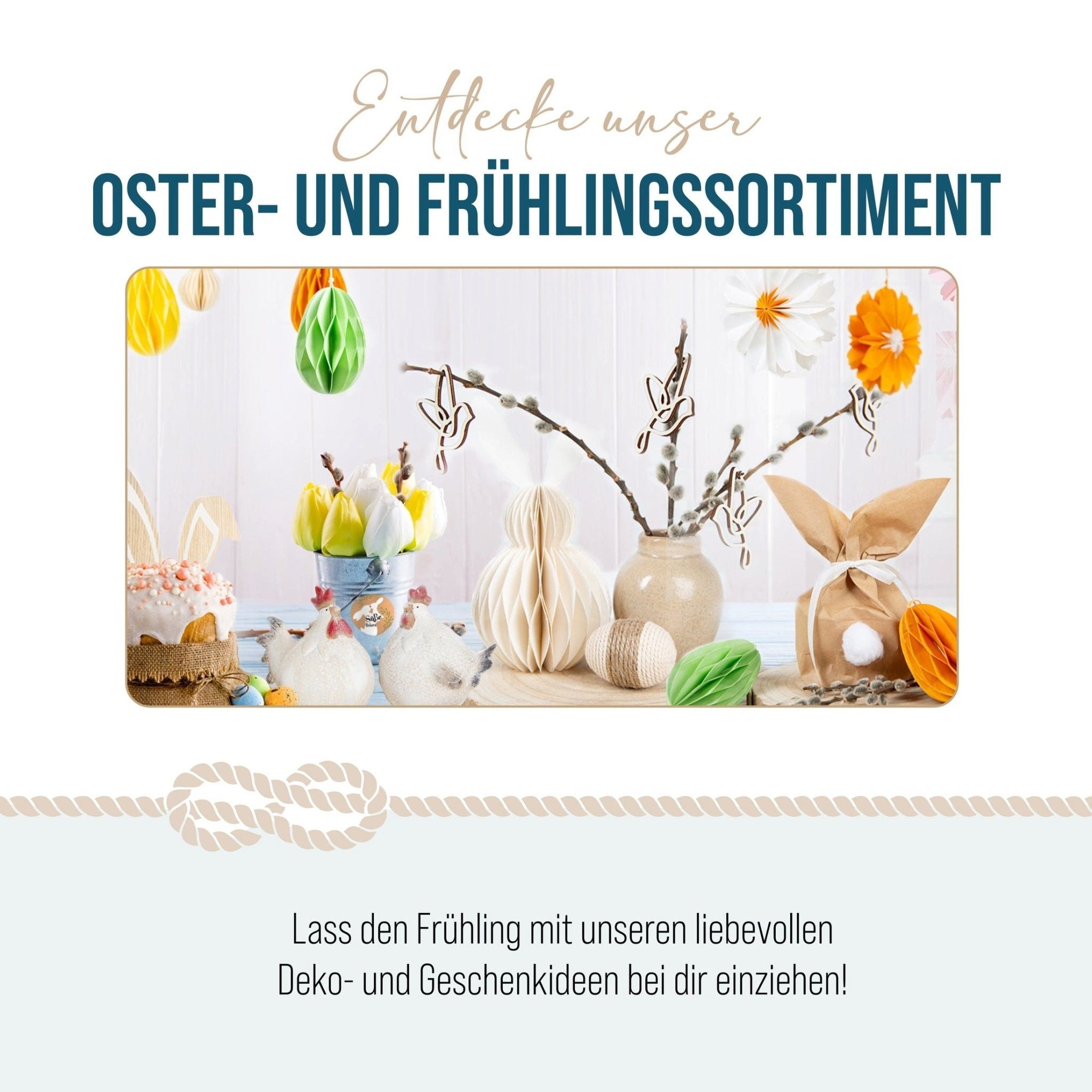 Logbuch-Verlag Dekofigur Dekoobjekt zum Hinstellen 53 cm - Blätter aus Metall gold türkis