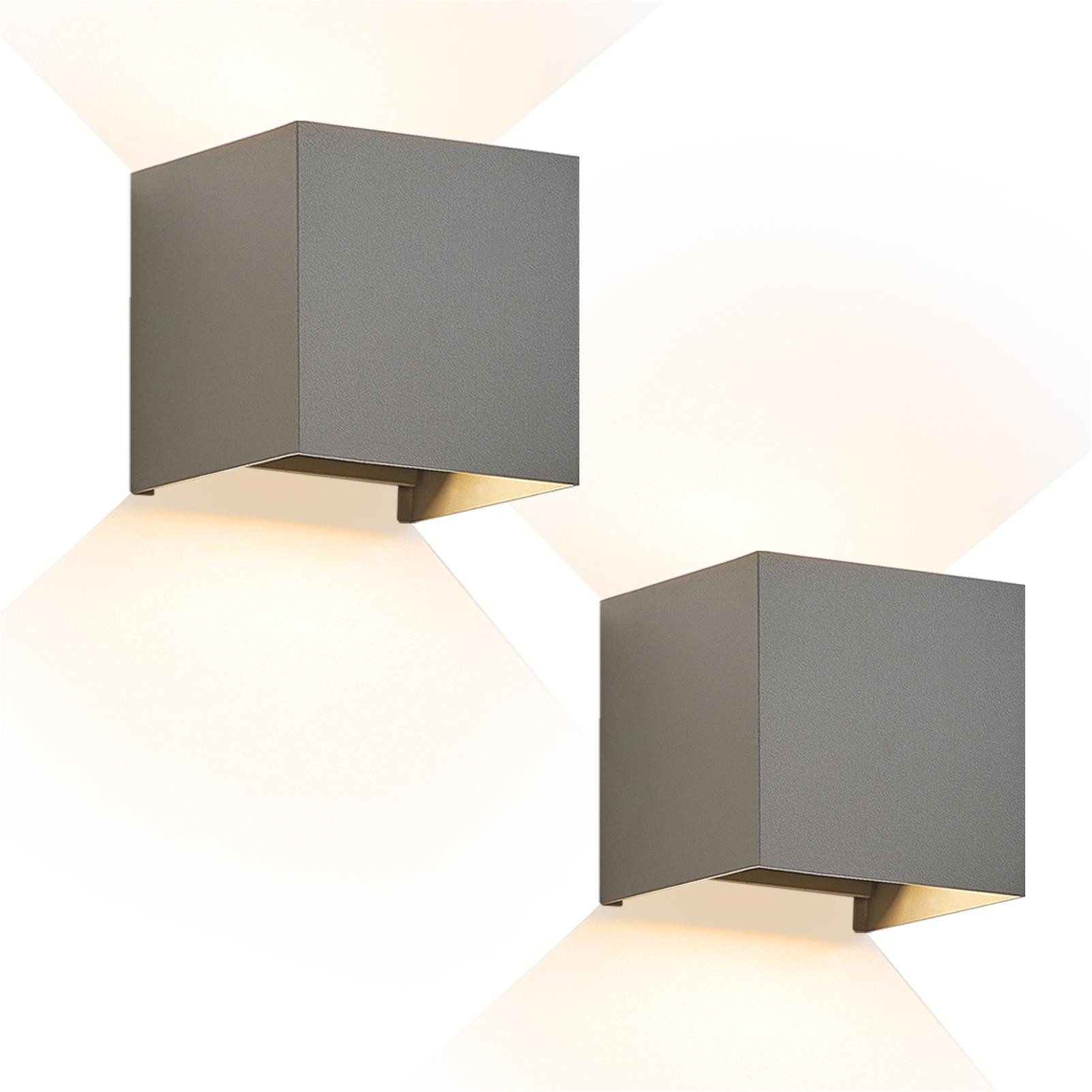 Nettlife LED Wandleuchte Aussen Wandlampe 5W günstig online kaufen