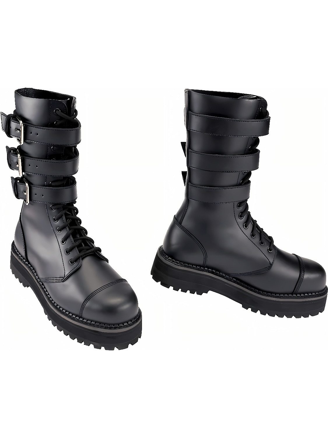 Brandit Plateau Phantom 3 Buckle Boots Stiefel