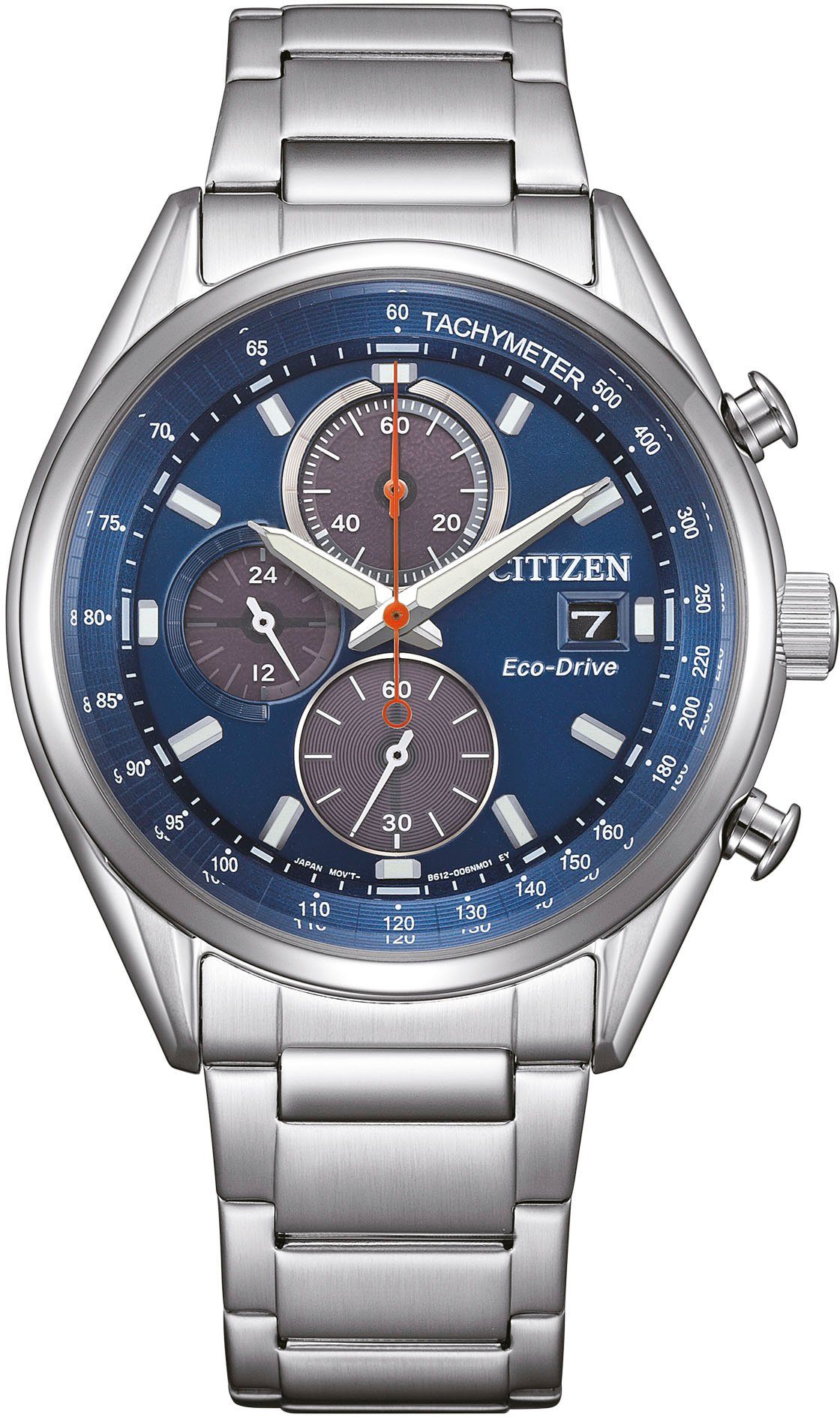 Citizen Chronograph CA0459-79L, Armbanduhr, Herrenuhr, Solar, Stoppfunktion