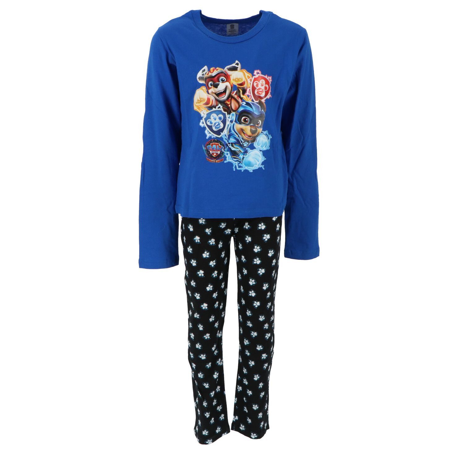 Schlafanzug Paw Patrol Schlafanzug Atmungsaktiver Nachtanzug Baumwoll-Pyjama