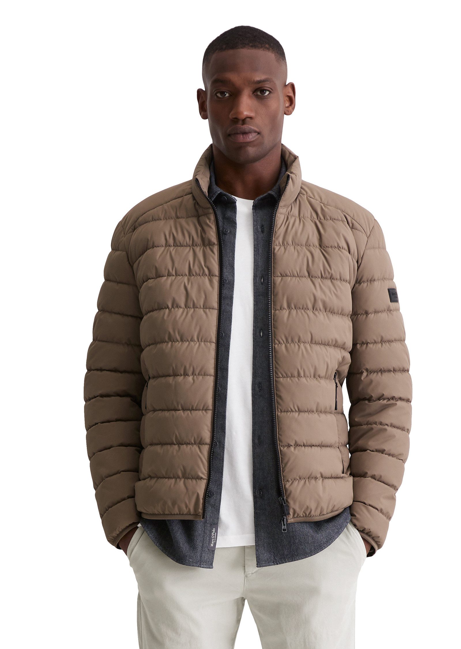 Marc O'Polo Outdoorjacke aus recyceltem Performance-Polyester günstig online kaufen