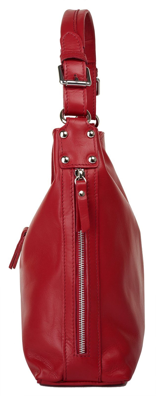 Samantha Look Henkeltasche (1-tlg), echt Leder, Made in Italy