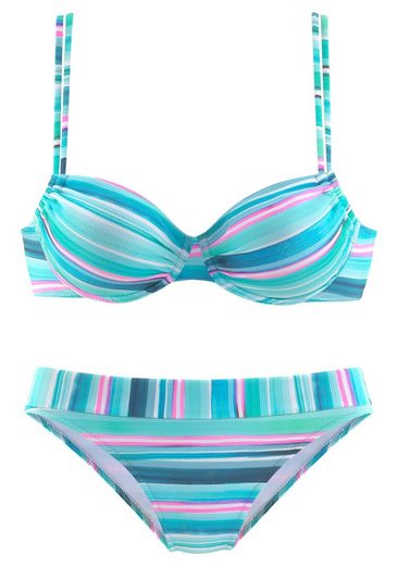 Venice Beach Bügel-Bikini in gestreifter Piqué-Qualität online kaufen | OTTO