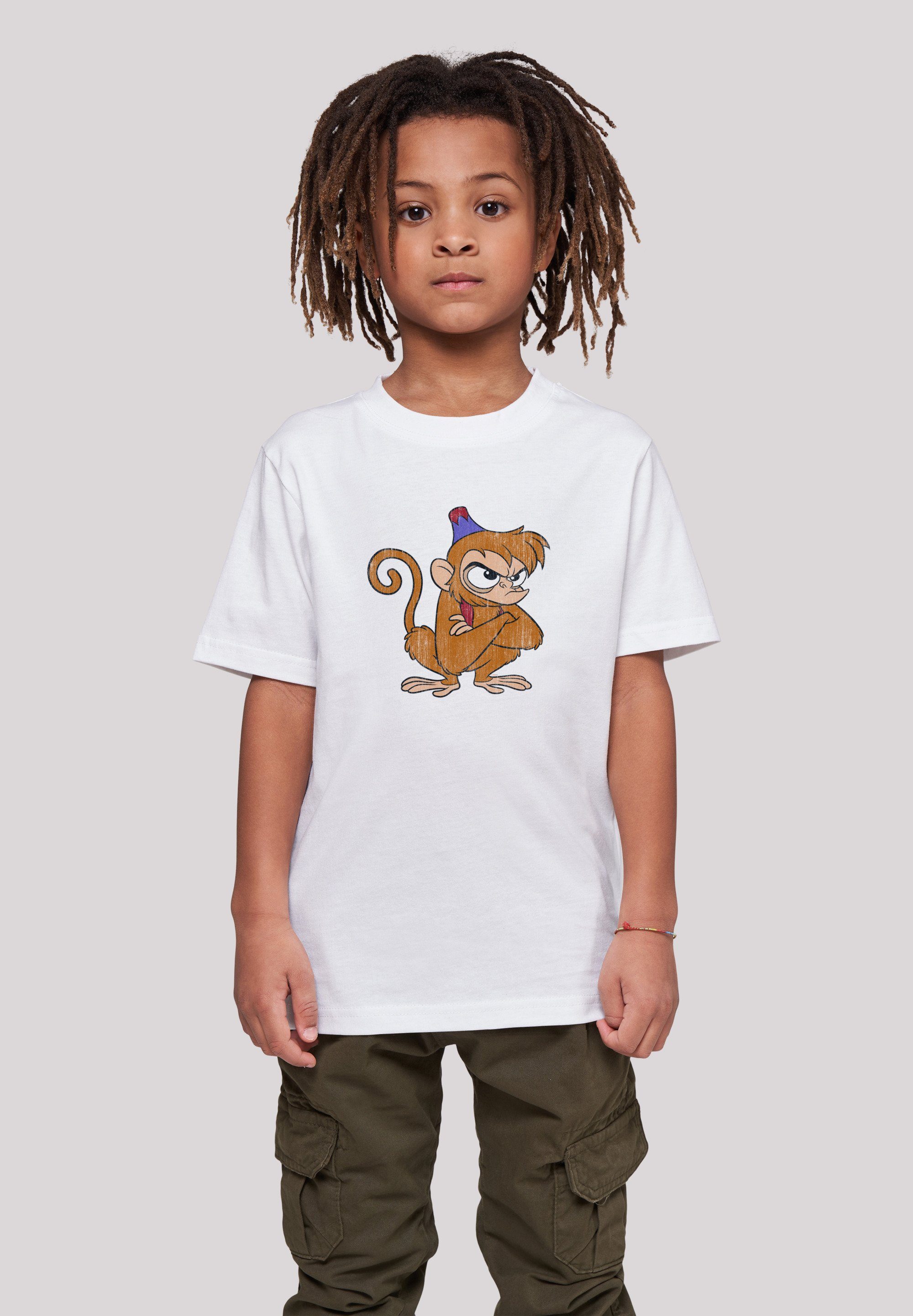 F4NT4STIC Kurzarmshirt Kinder Disney Aladdin Classic Angry Abu with Kids  Basic Tee (1-tlg)