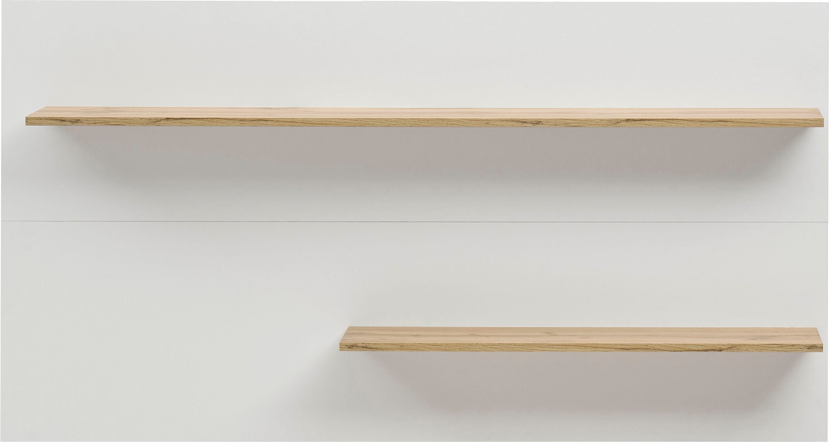 Home affaire Wandregal City/Giron, modernes Wandboard, Wandhalter mit Ablagefläche, vielseitig einsetzbares Hängeregal