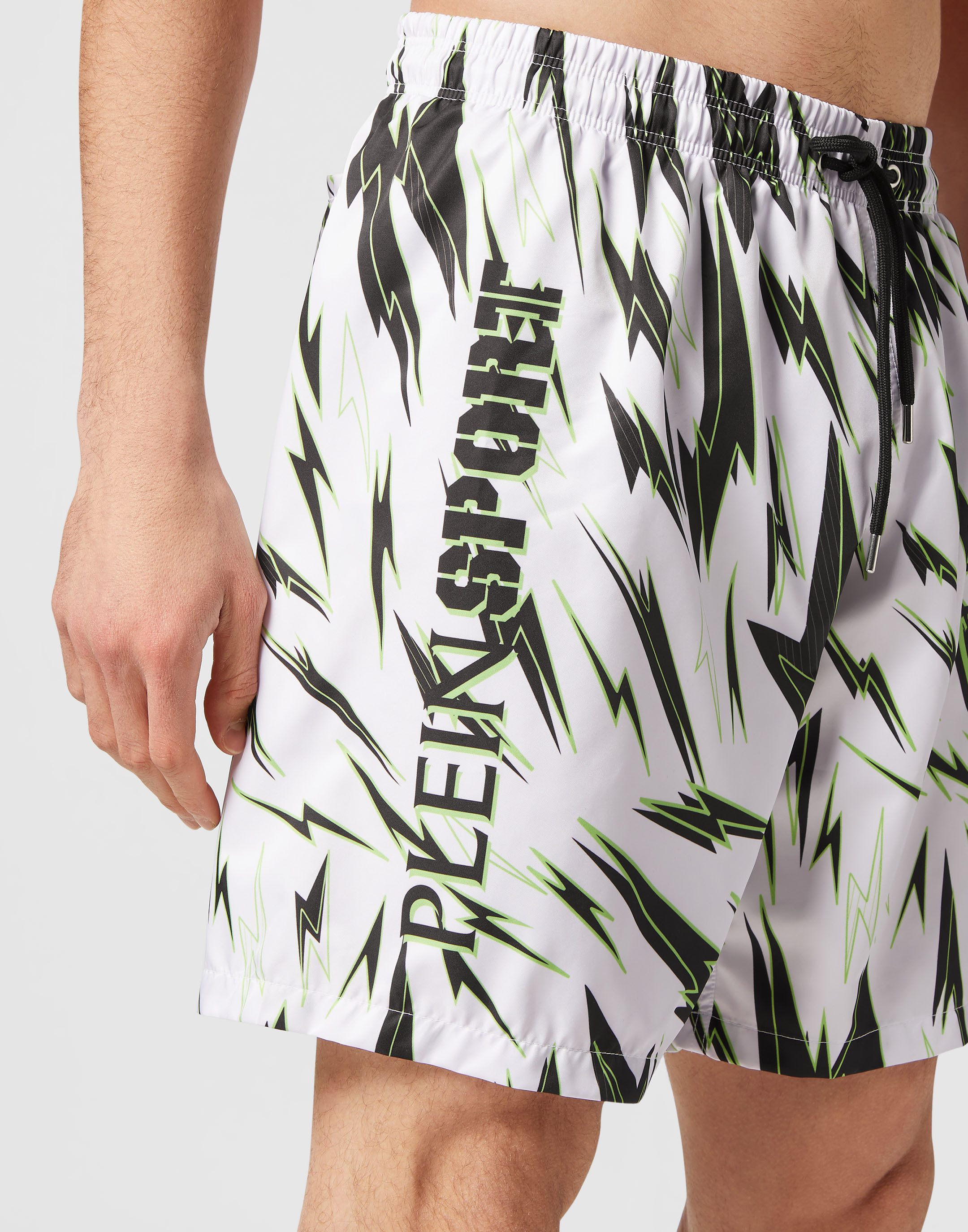 PLEIN SPORT Badeshorts Tiger