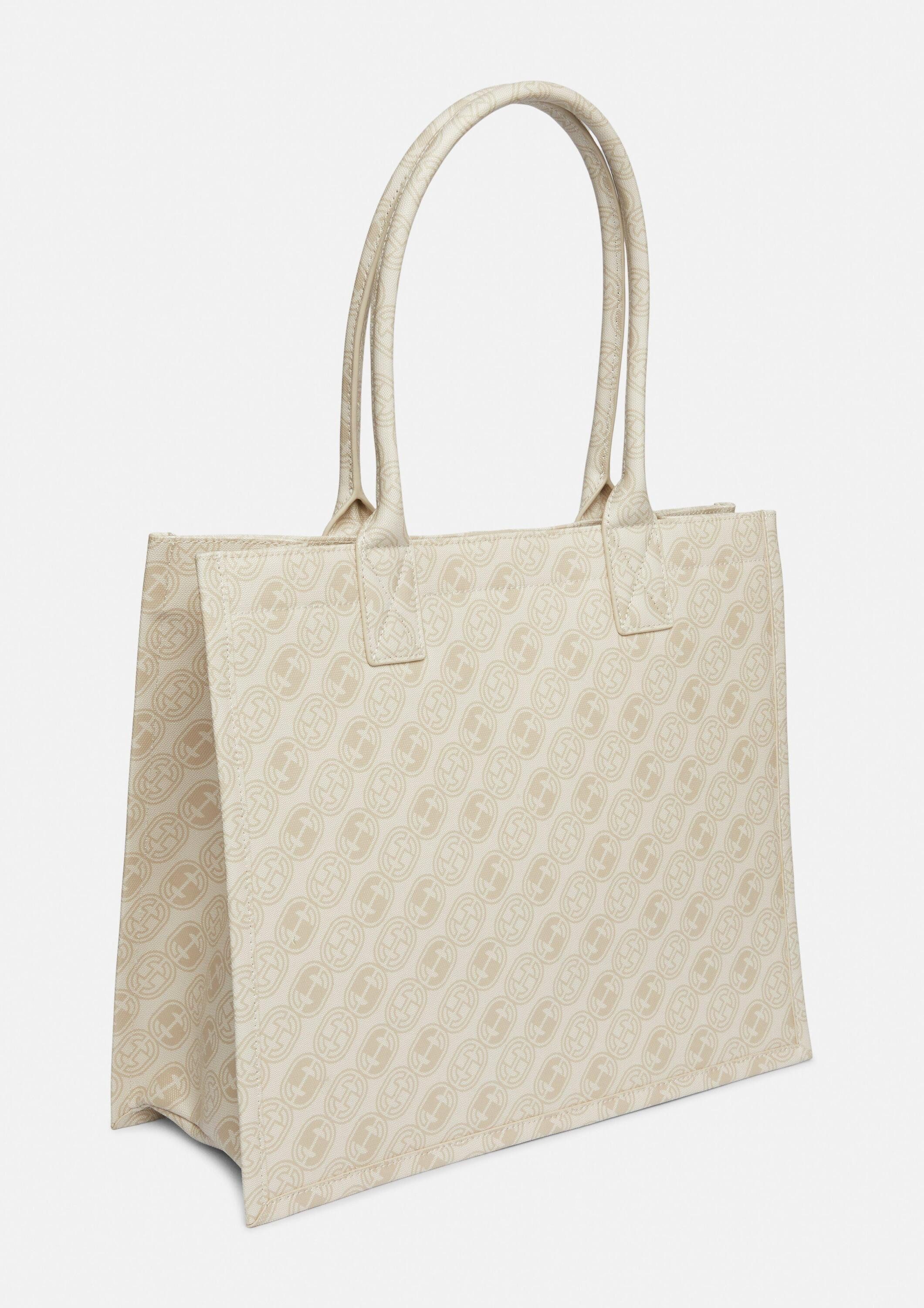 comma Shopper Shopper, Shopper aus Canvas mit Icon-Print