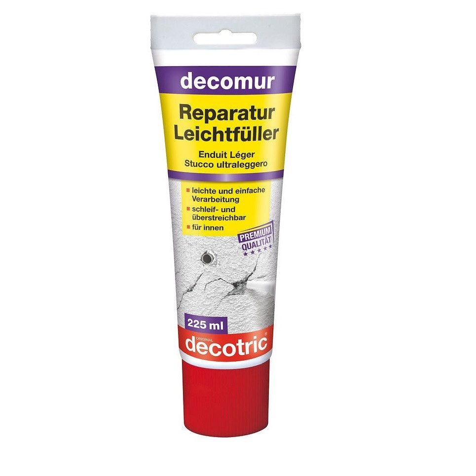 decotric® Spachtelmasse decomur Reparatur Leichtfüller, weiß günstig online kaufen