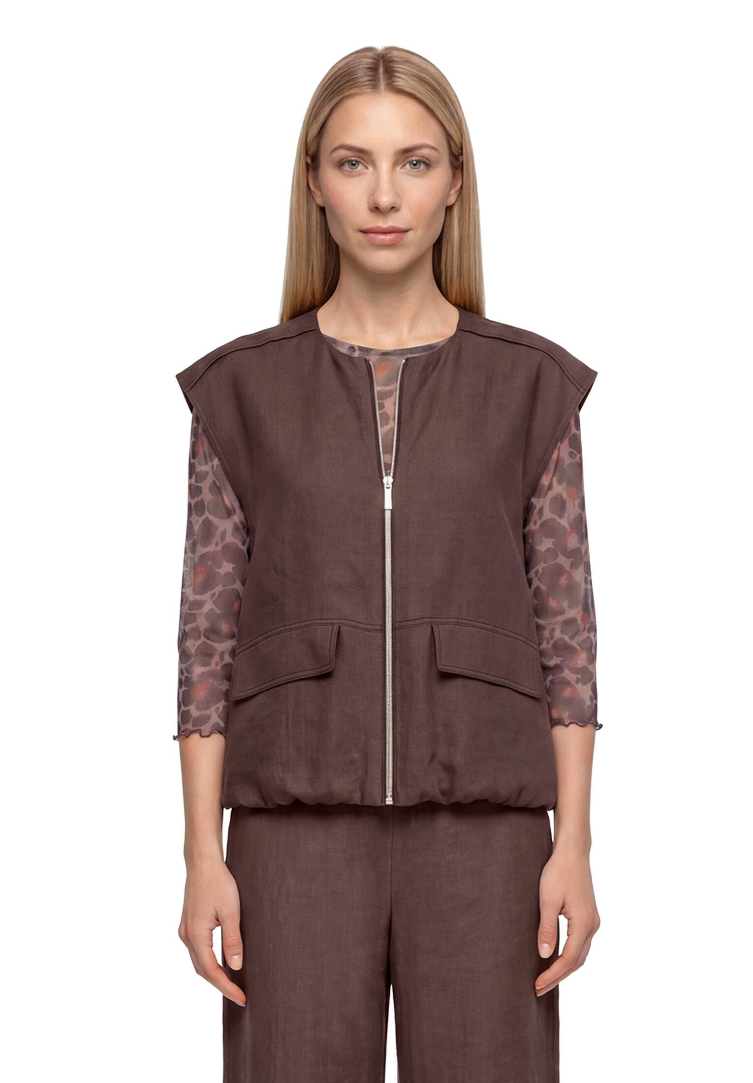 Betty Barclay Strickweste Damen ohne Arm