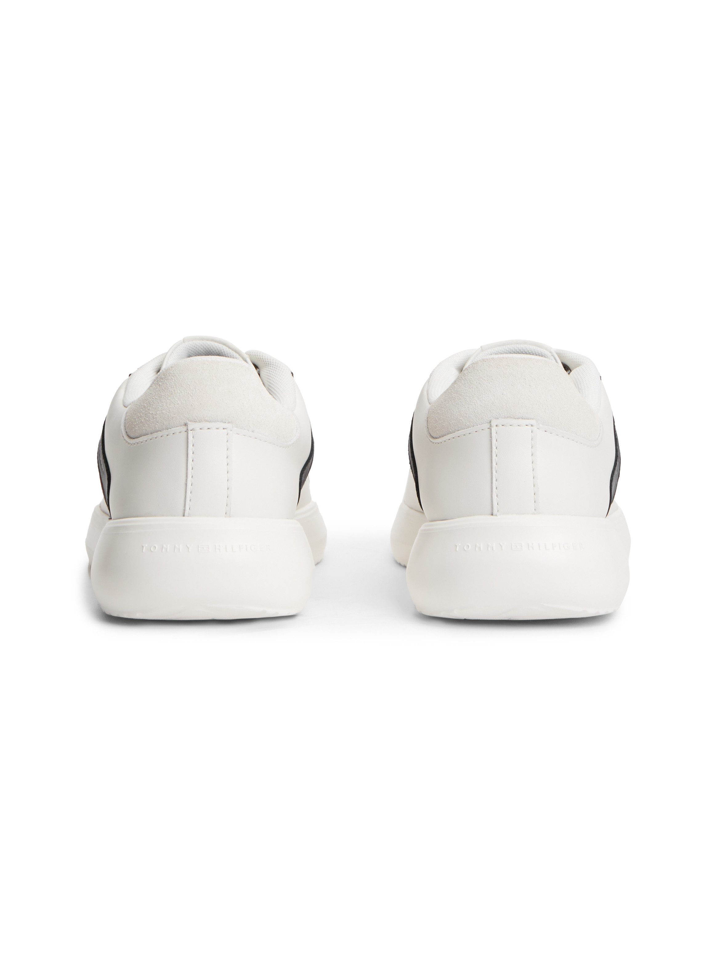 Tommy Hilfiger TH MODERN LIGHTCUP LEATHER Sneaker Freizeitschuh, Halbschuh, Schnürschuh mit Kontrastbesätzen