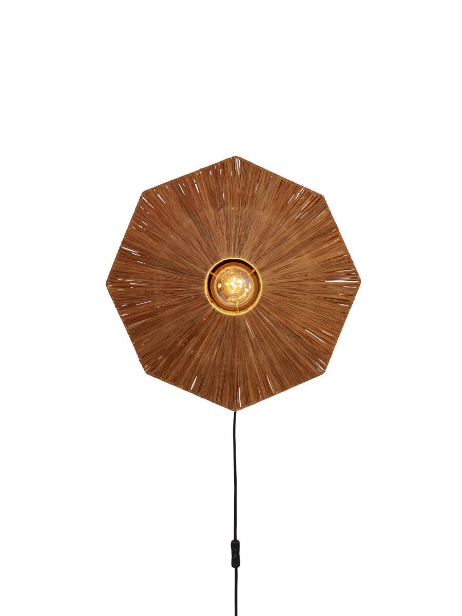 GOOD&MOJO Wandleuchte Panama, ohne Leuchtmittel, Warmweiß